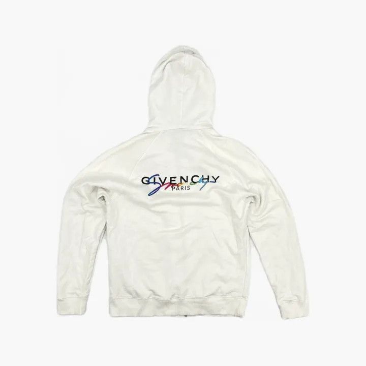 Givenchy Givenchy Givenchy Men’s White Hooded Sweatshirt -2507 Size US S / EU 44-46 / 1 - 1 Thumbnail