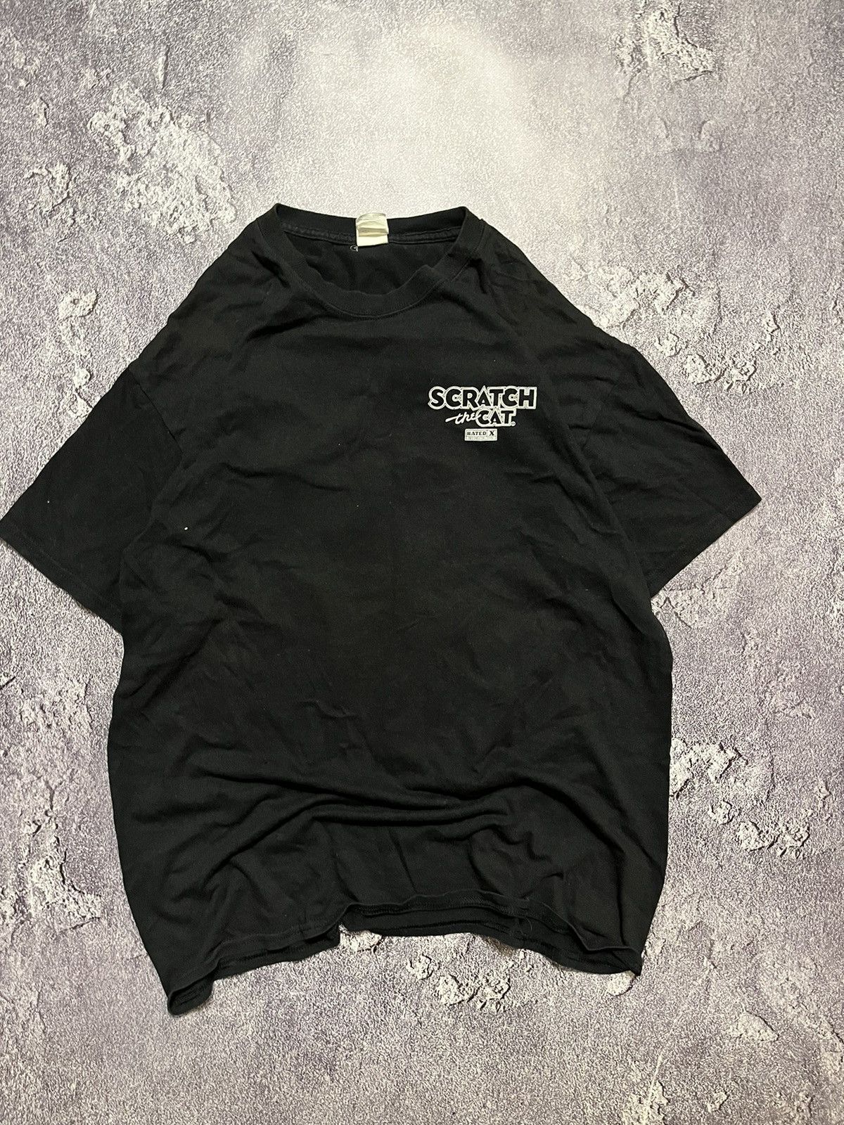 Vintage Vintage parody Simpsons scratch the cat tee Size US L / EU 52-54 / 3 - 2 Thumbnail