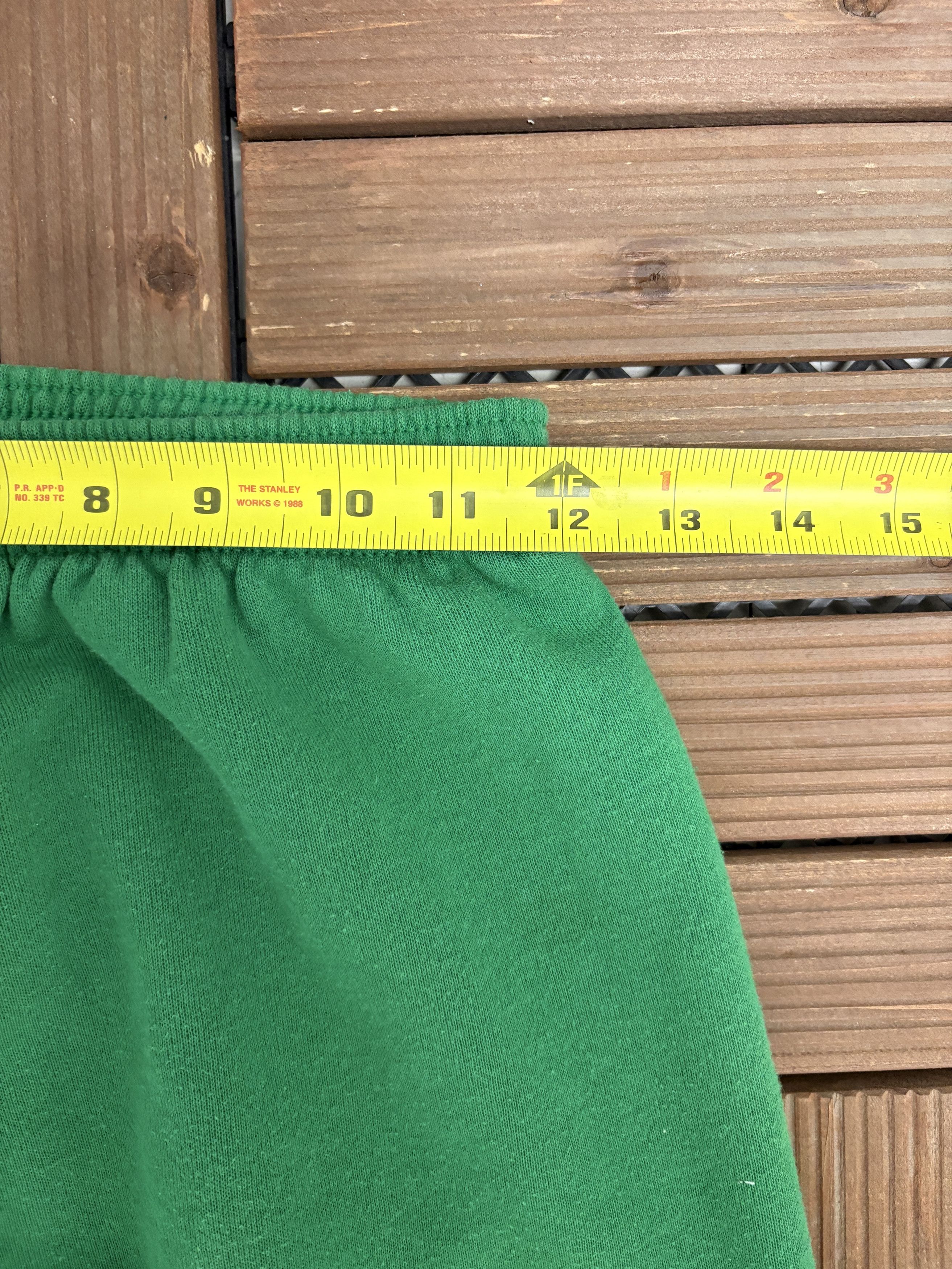 Vintage Notre Dame Fighting Irish Vintage Green Sweat Pants Size US 26 / EU 42 - 6 Thumbnail