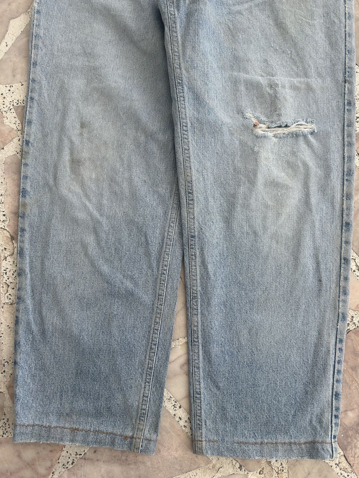 Calvin Klein CK Vintage USA Ripped Jeans W30 Size US 30 / EU 46 - 3 Thumbnail