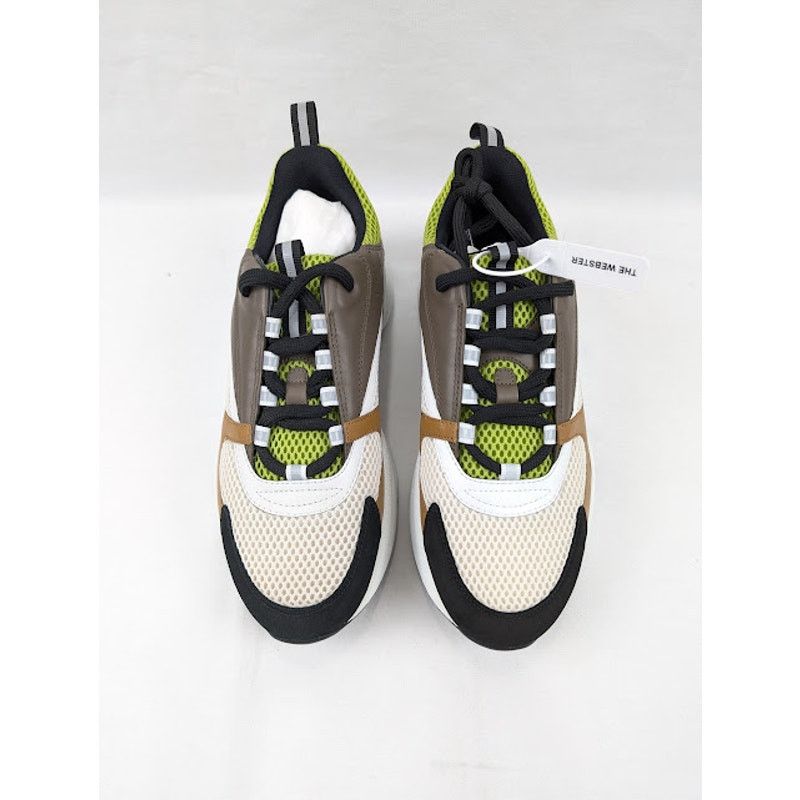 Dior o1rshd1 B22 Calf Mesh Sneakers in Brown/Kaki Size US 9 / EU 42 - 14 Thumbnail