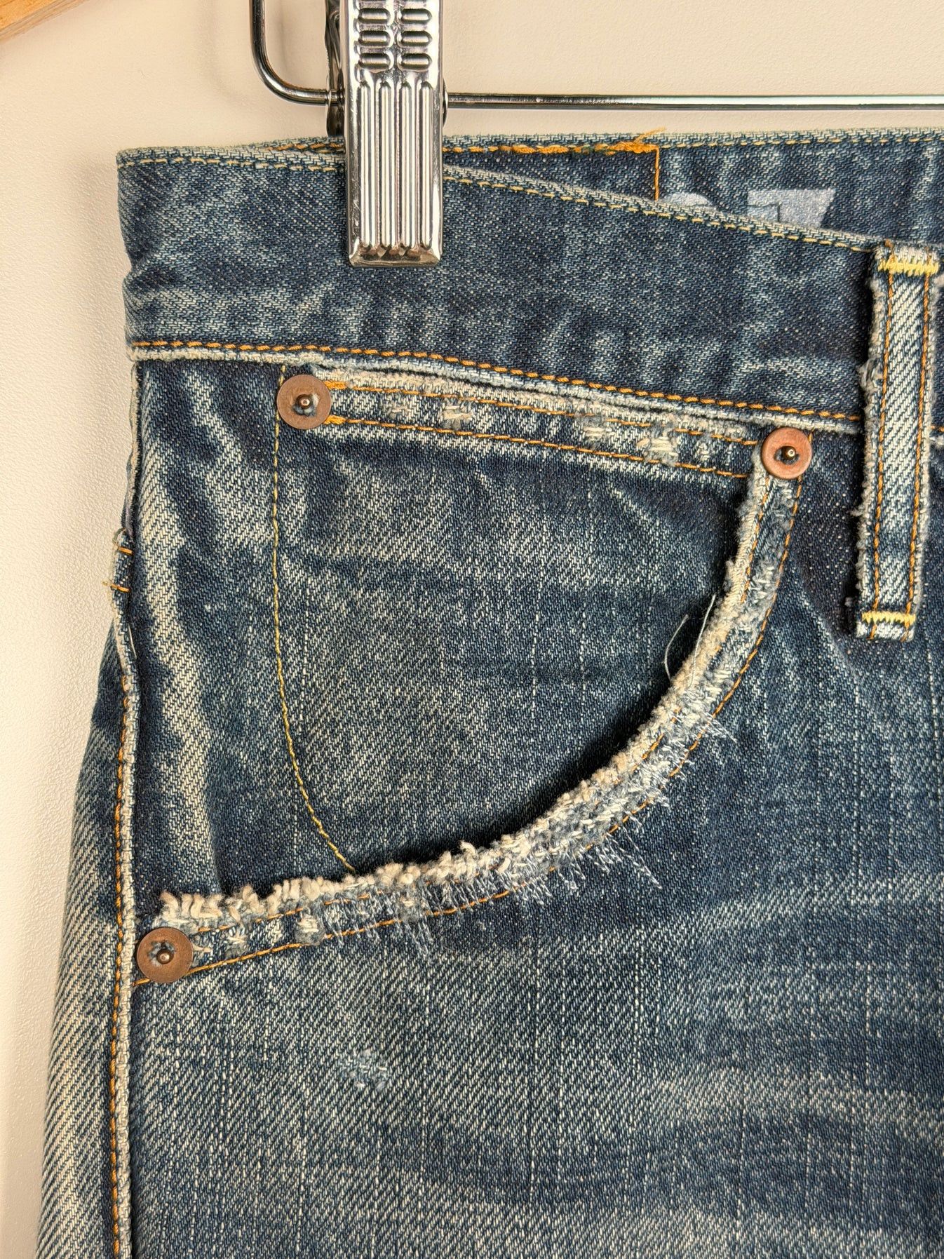 Visvim SS21 Social Sculpture 18 Damaged-27 Size US 30 / EU 46 - 7 Thumbnail