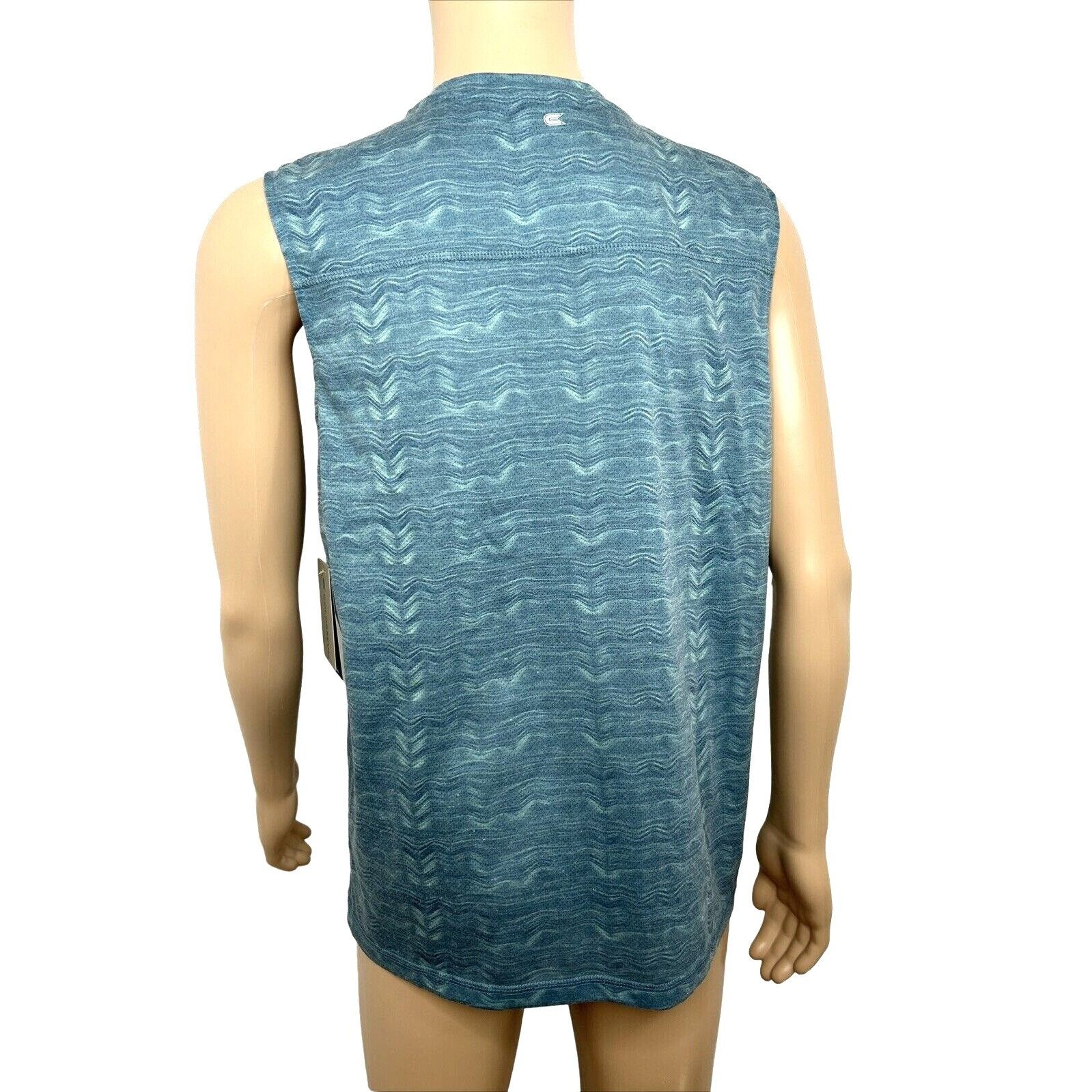 Colosseum Athletics Colosseum Men’s Mesh Training Sleeveless Shirt L Blue-Green Size US L / EU 52-54 / 3 - 2 Thumbnail