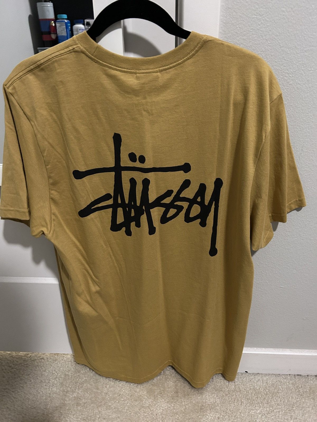 Stussy Yellow Stussy Tee Size US M / EU 48-50 / 2 - 2 Thumbnail