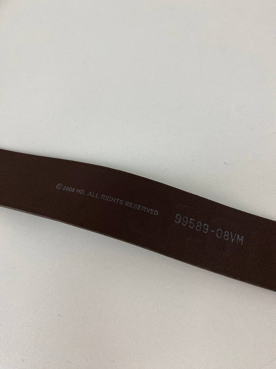 Harley Davidson × Vintage Harley Davidson leather belt Size ONE SIZE - 4 Thumbnail