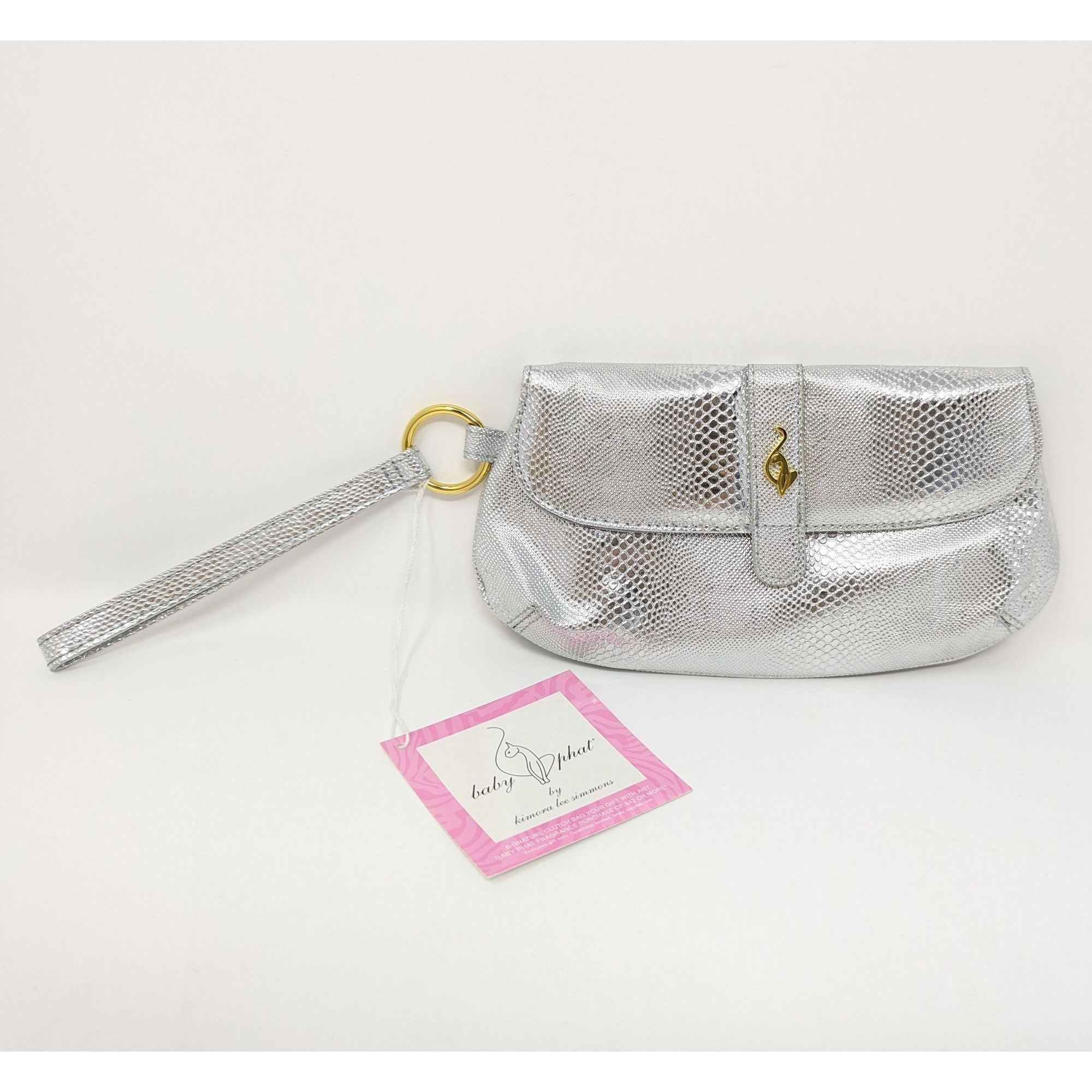Vintage Baby Phat Goddess Perfume & Wristlet Set NWT .13 oz Mini Size ONE SIZE - 5 Thumbnail