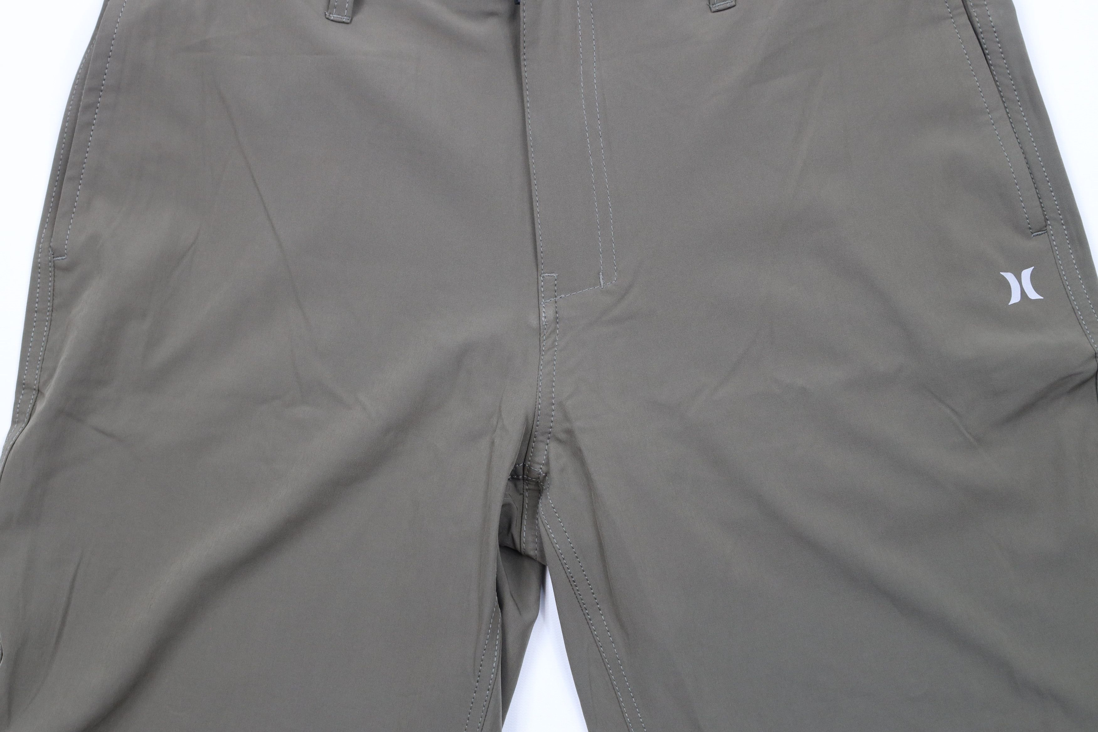 Vintage New Hurley Surfing Stretch All Day Hybrid Shorts Drab Green Size US 34 / EU 50 - 3 Thumbnail