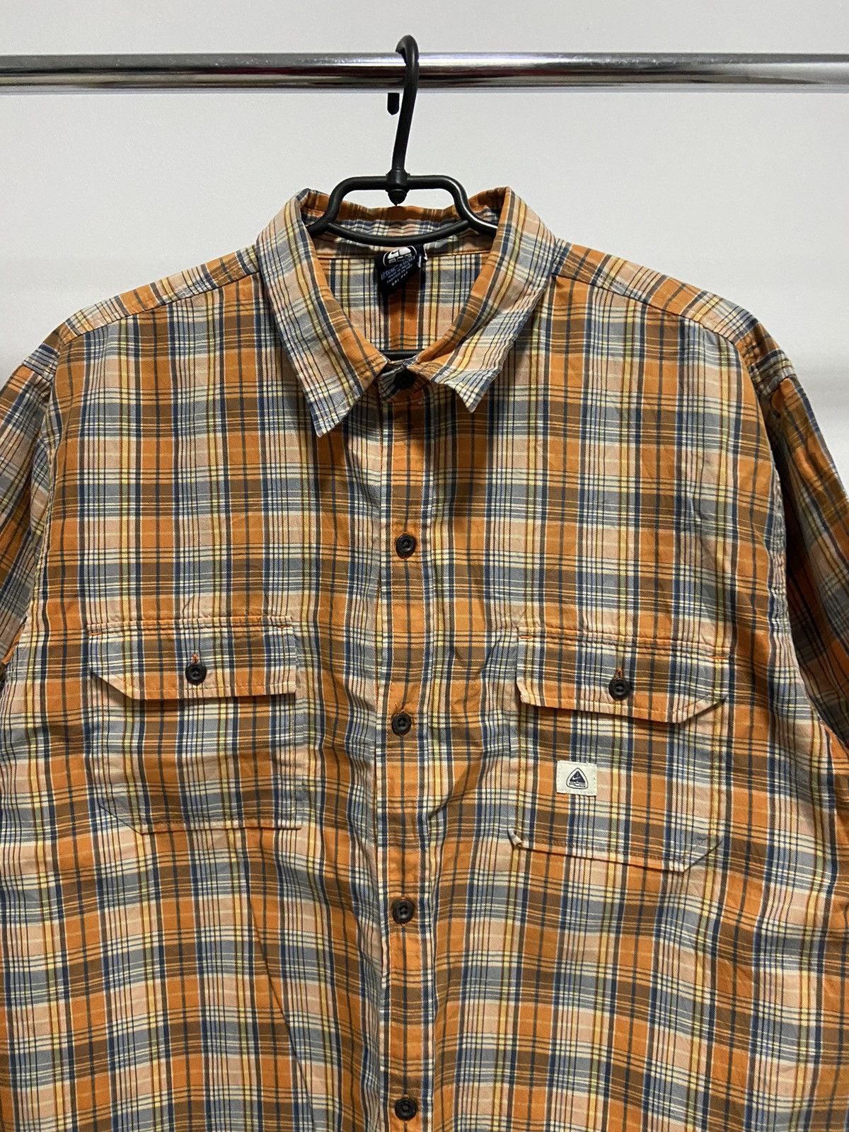 Nike ACG × Vintage Nike ACG Button Ups short sleeve small logo Mesh check Size US L / EU 52-54 / 3 - 2 Thumbnail