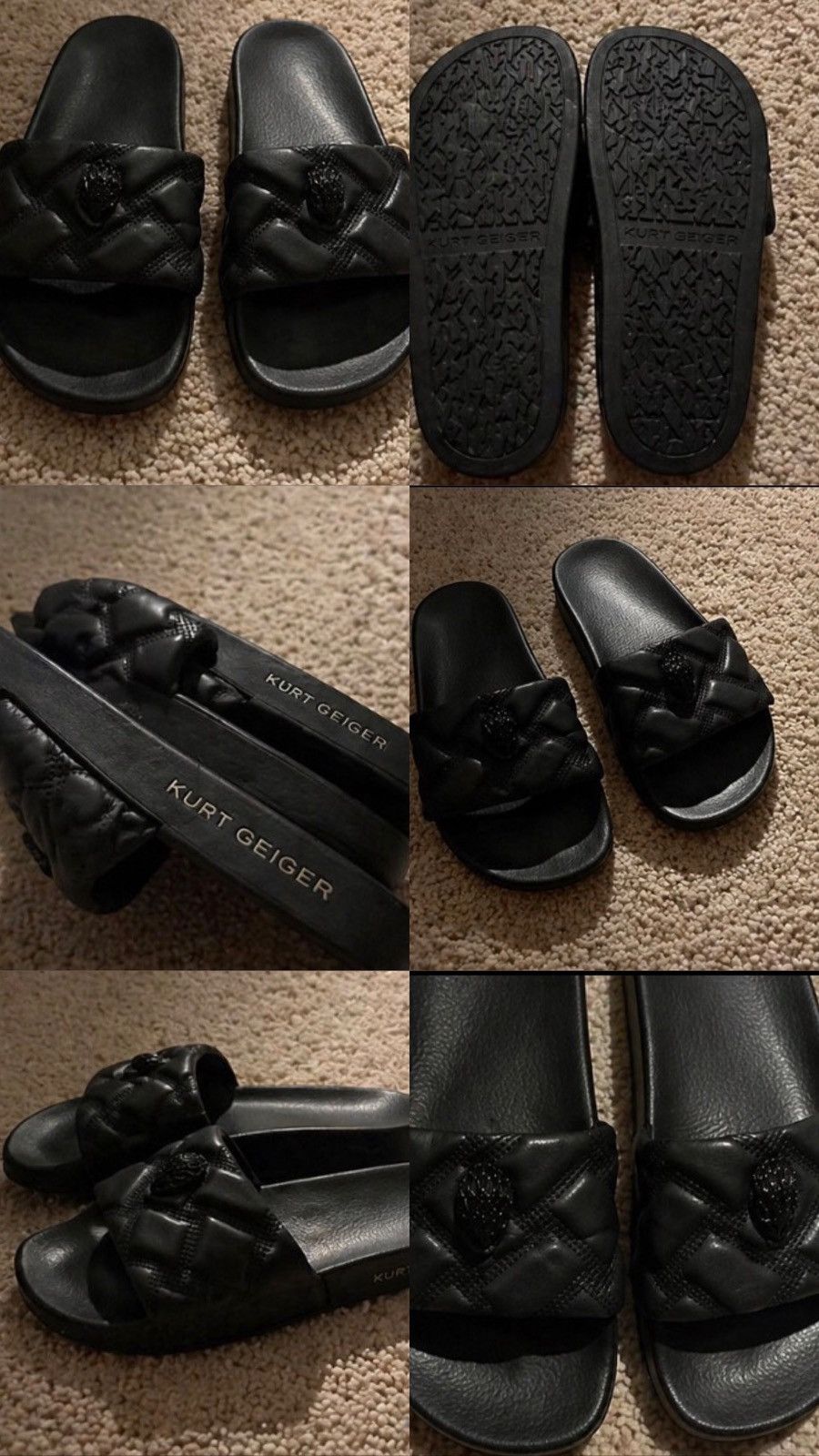 Kurt Geiger Kurt slides Size US 6 / IT 36 - 2 Thumbnail