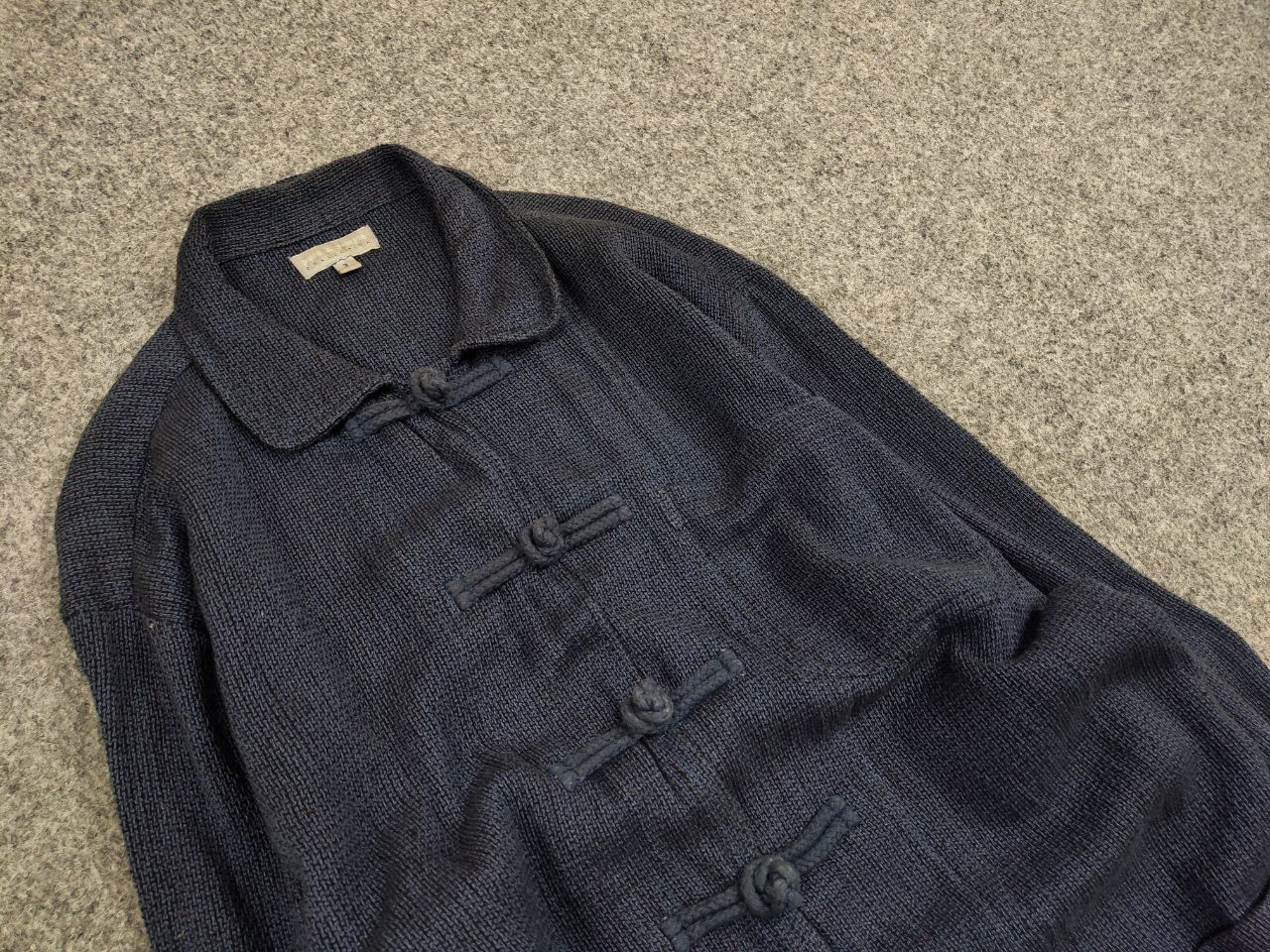 Japanese Brand Vintage 90's japanese Blue Cotton Pocket overshirt Jacket Size US M / EU 48-50 / 2 - 11 Thumbnail