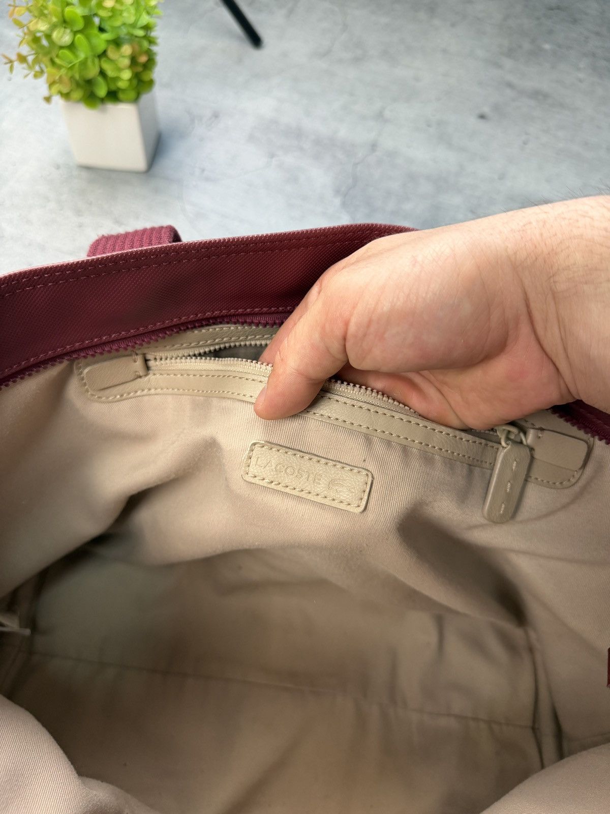 Lacoste Vintage Lacoste bag Size ONE SIZE - 7 Thumbnail