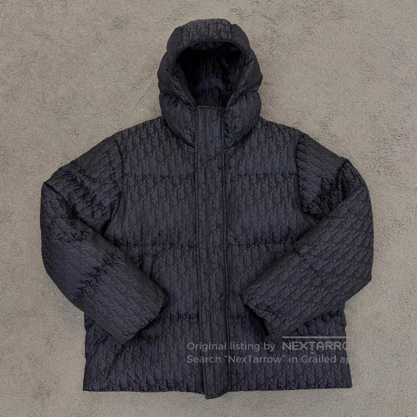 Dior Dior SS26 Spring Oblique Print Quilted Down Jacket. Size US L / EU 52-54 / 3 - 1 Thumbnail