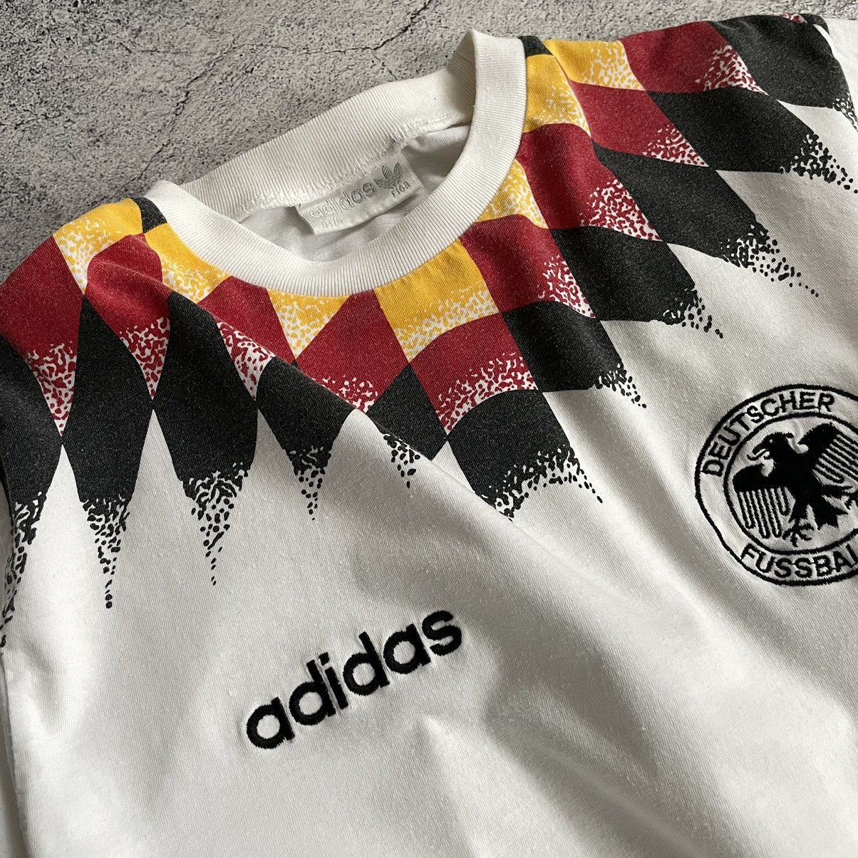 Adidas Vintage Germany Team 1994 Football Soccer Shirt Adidas Size US S / EU 44-46 / 1 - 9 Thumbnail