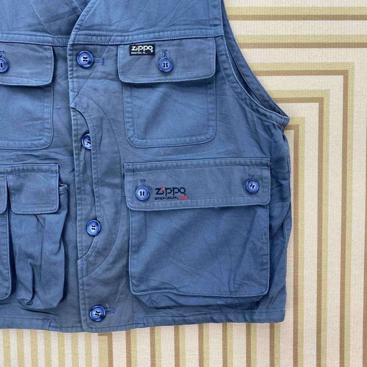 Zippo 🫶Vintage Zippo Multi Pocket Vest Size US M / EU 48-50 / 2 - 5 Thumbnail