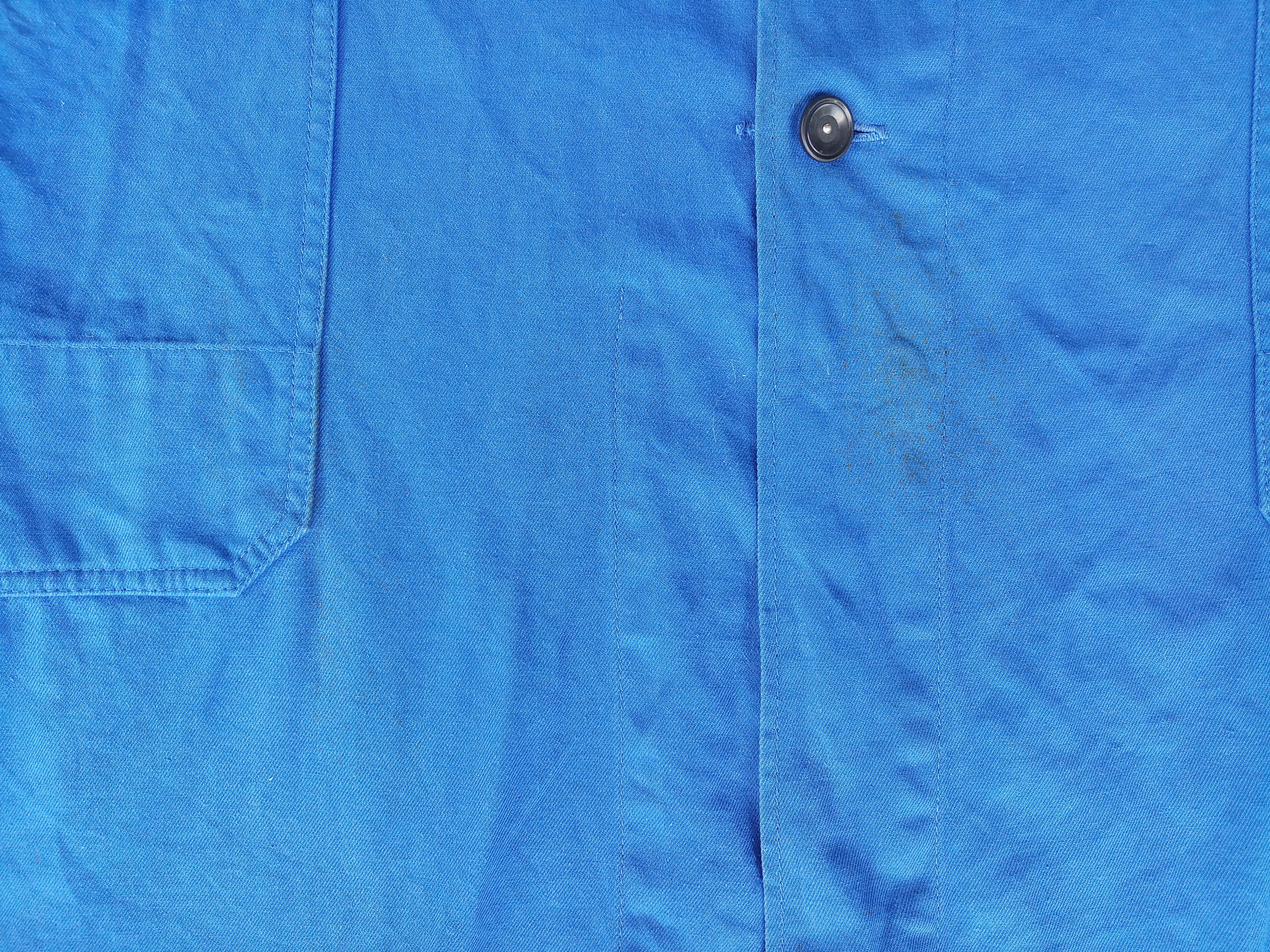 French Connection VTG 70s KLM Kleding Sanfor size 52 ,L,French work jacket Size US L / EU 52-54 / 3 - 5 Thumbnail
