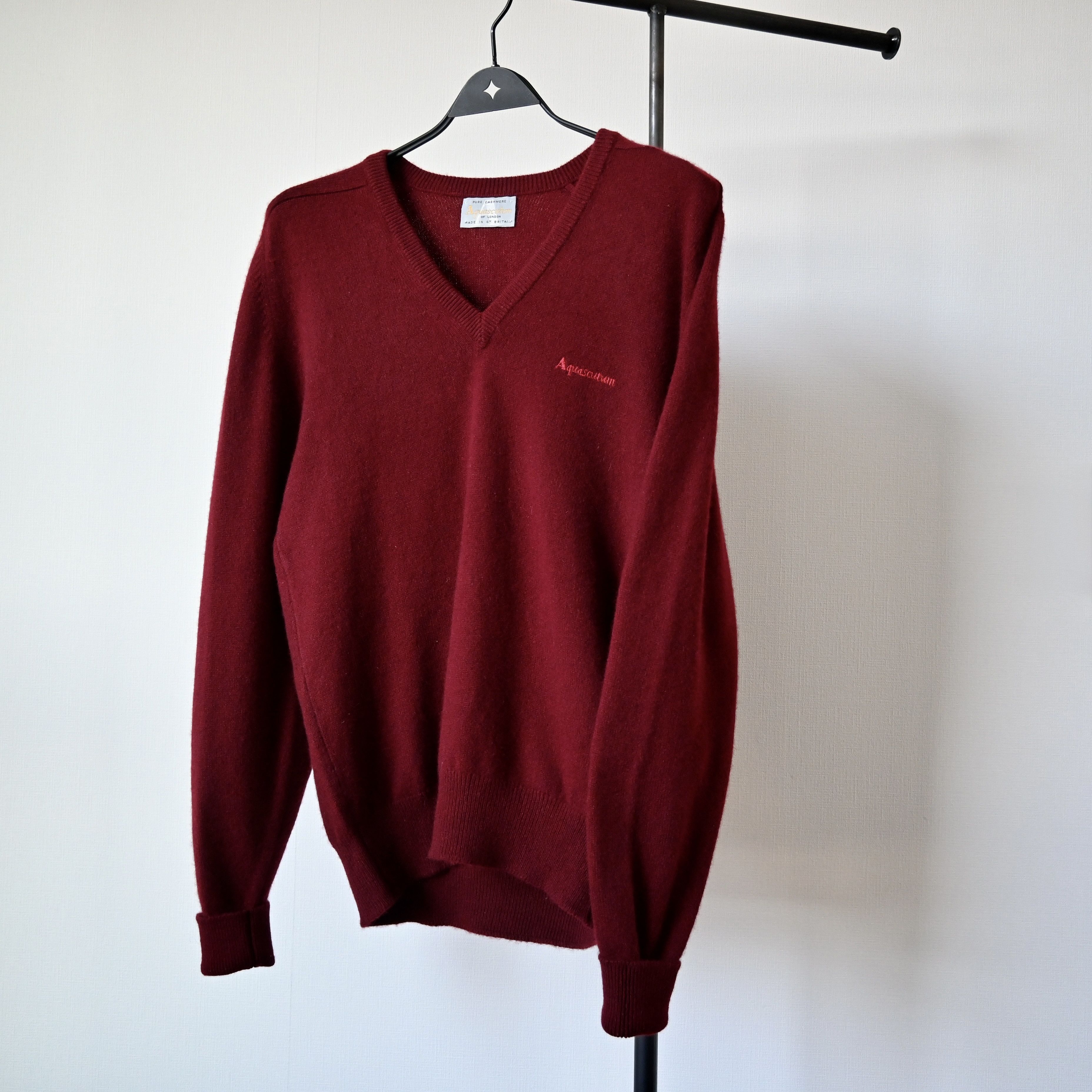 Aquascutum VTG 1990s Aquascutum pure cashmere sweater, made in England Size US M / EU 48-50 / 2 - 12 Thumbnail