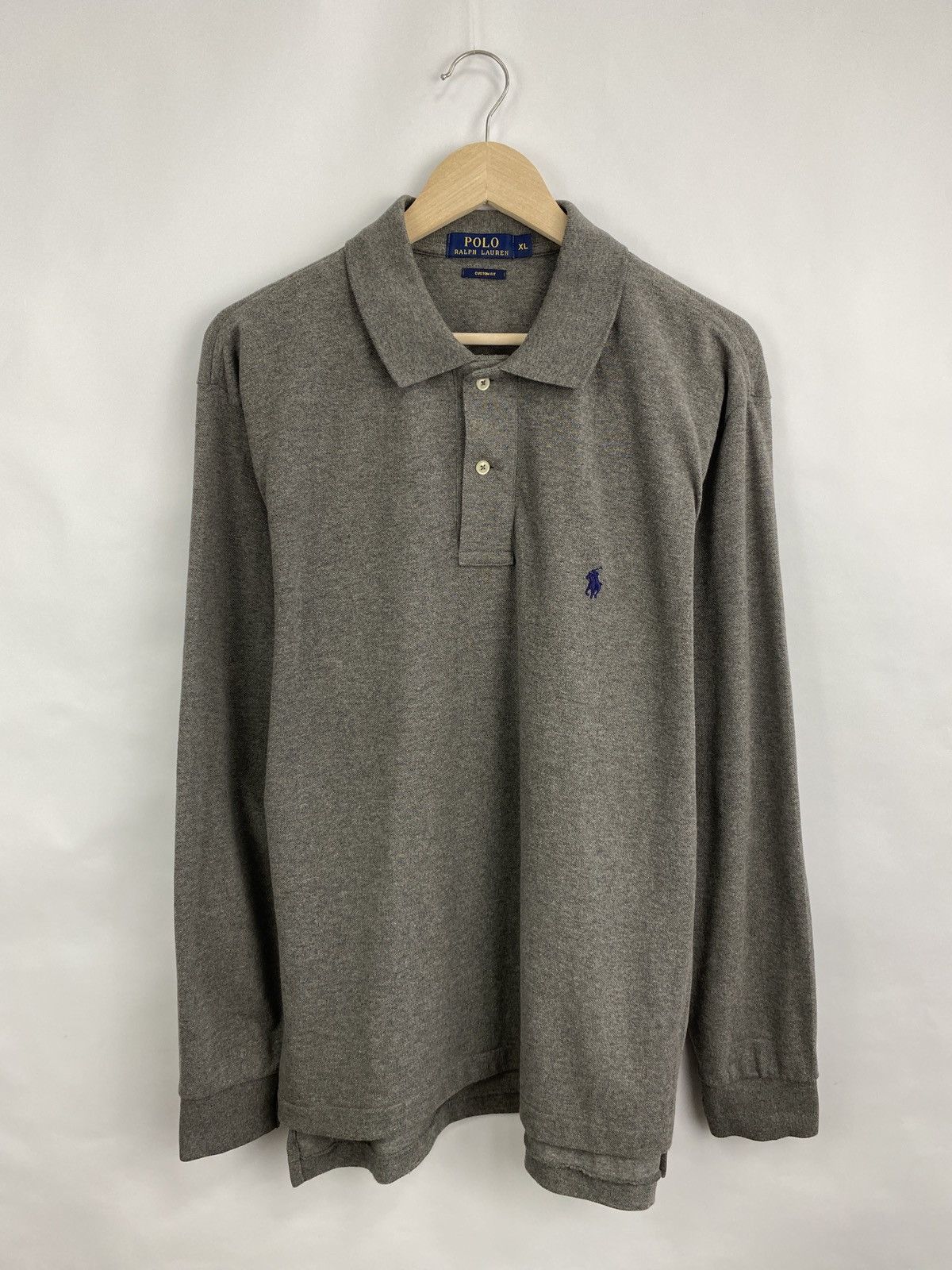 Polo Ralph Lauren 🇺🇸 Vintage Ralph Lauren Polo Long sleeve retro rare hype Y2K Size US XL / EU 56 / 4 - 3 Thumbnail