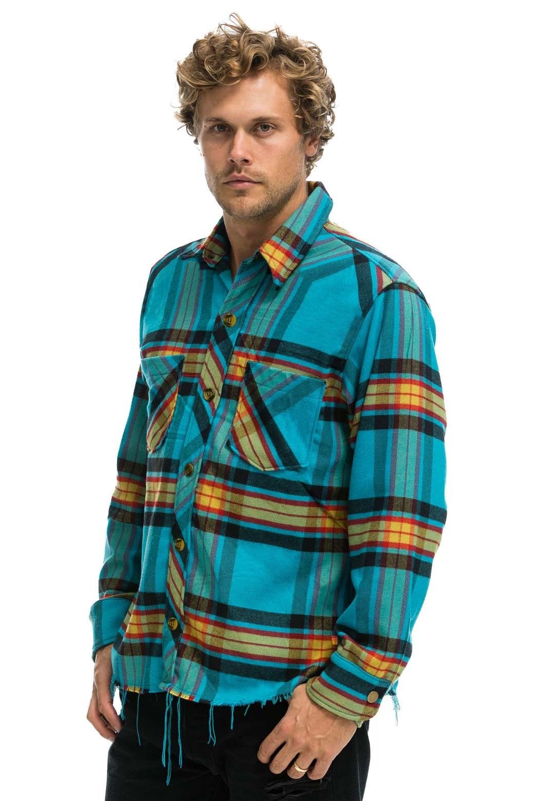Aviator Nation Aviator Nation Plaid Flannel Western Shirt Size US XXL / EU 58 / 5 - 3 Thumbnail