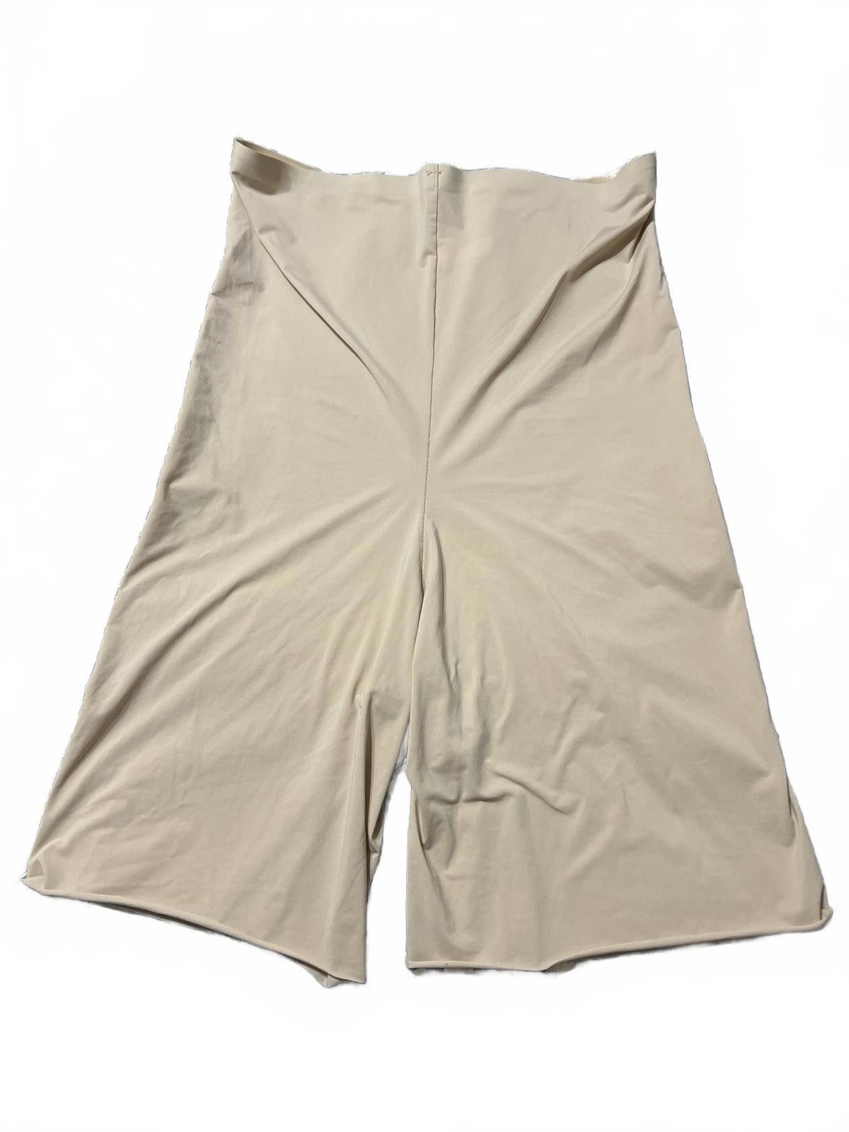 Domenico Spano Spanx High Waist Shaping Shorts in Nude, Size 3X Size 42" / US 20 - 4 Thumbnail