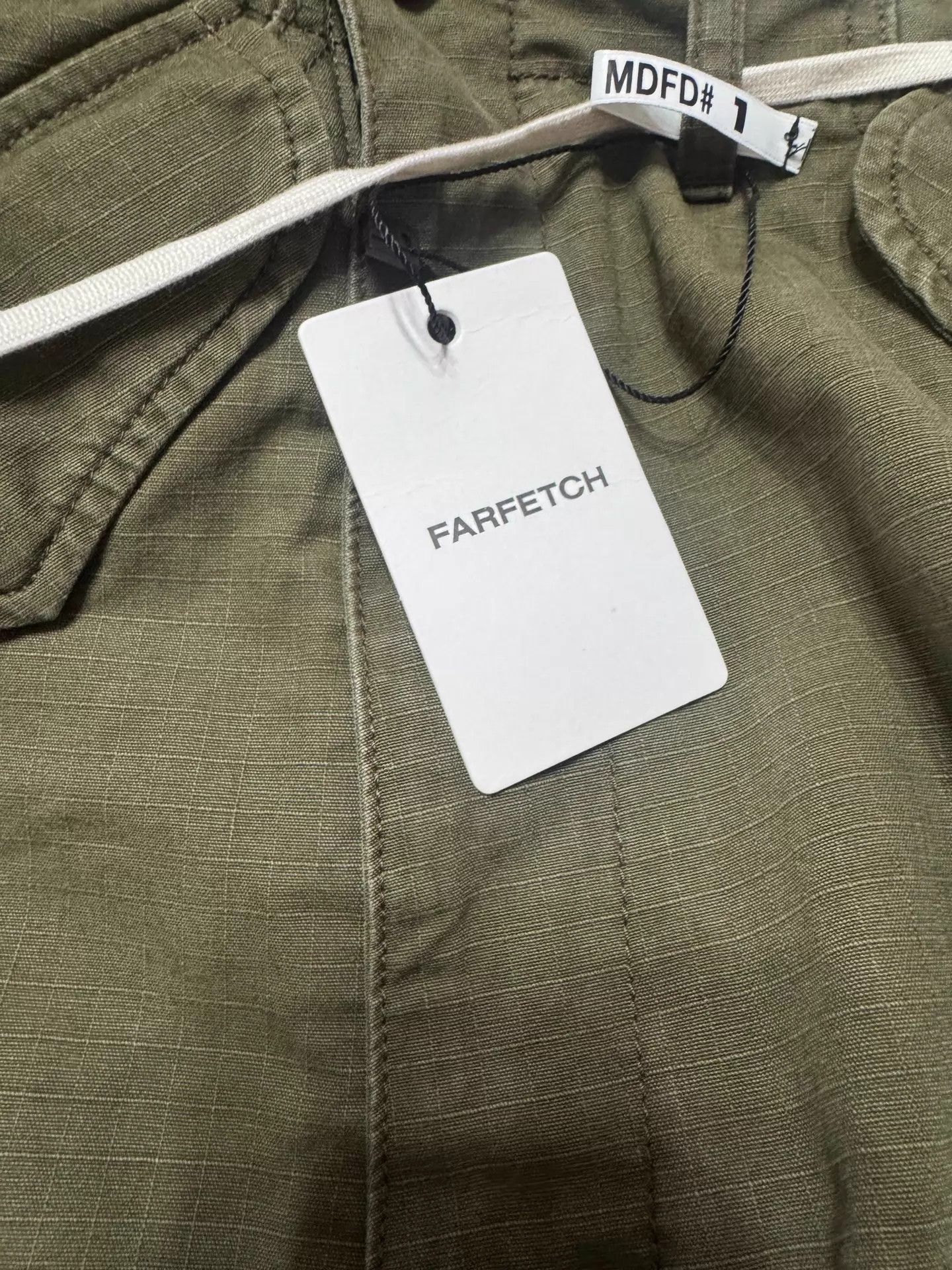 Maison MIHARA YASUHIRO Mihara Yasuhiro 23ss Olive colorblocked Cargo Skirt 38 Size 26" / US 2 / IT 38 - 4 Thumbnail