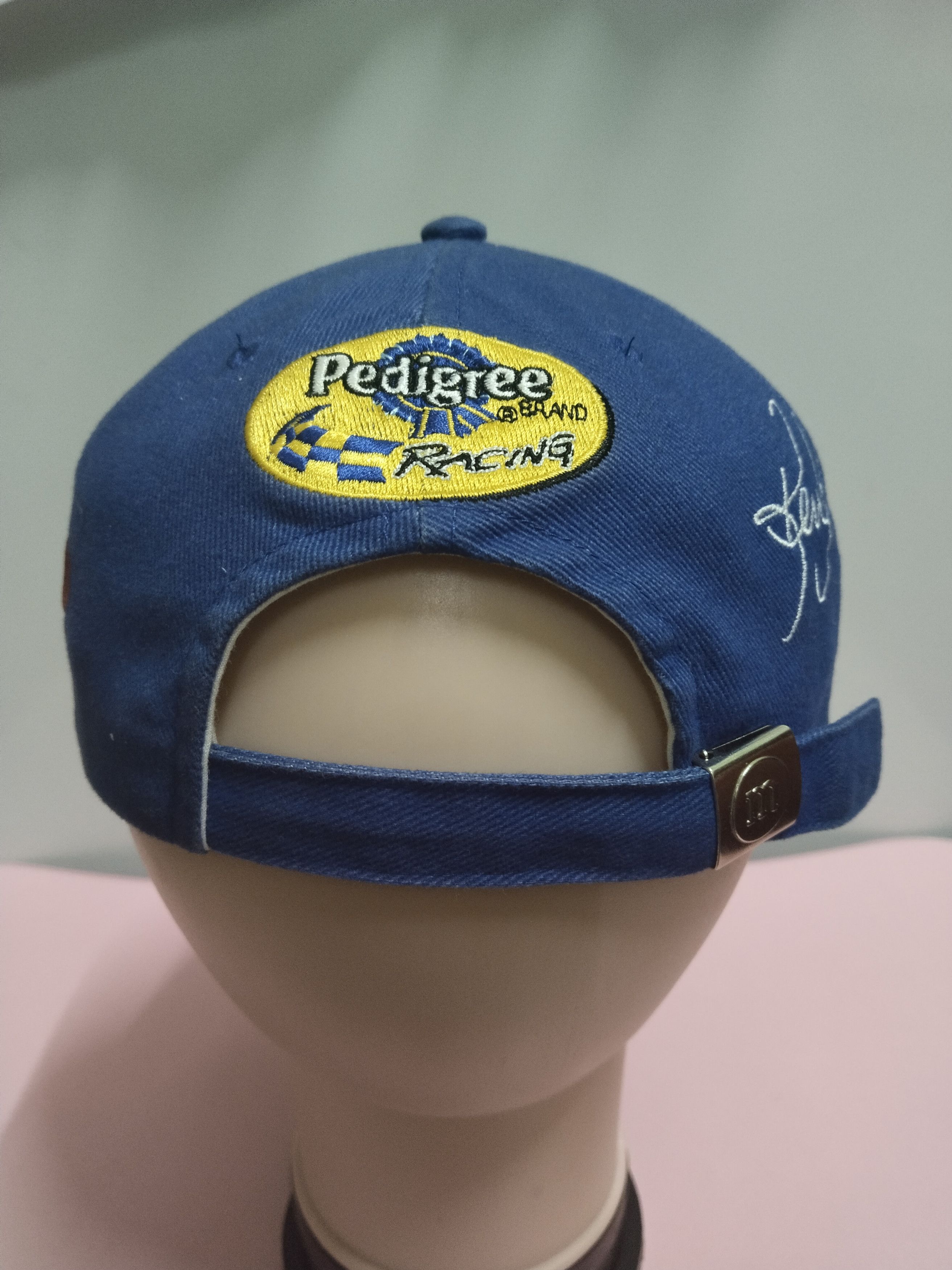 NASCAR VINTAGE M&M KEN SCHRADER NASCAR CAP ADJUSTABLE CLIP Size ONE SIZE - 4 Thumbnail