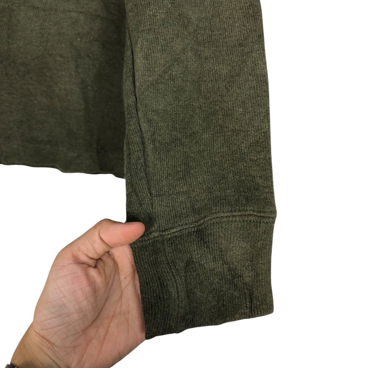 Polo Ralph Lauren 📌Rich Green Vintage Half Zipper Sweater Polo Ralph Lauren Size US M / EU 48-50 / 2 - 14 Thumbnail