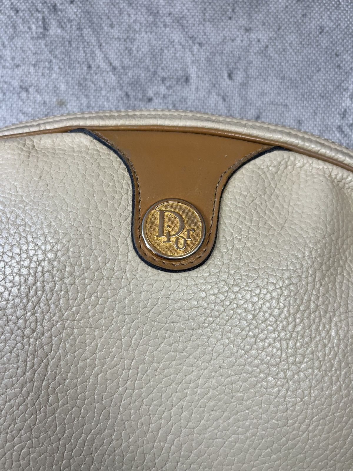 Dior Dior - vintage luxury 80s leather bag made in France Size ONE SIZE - 3 Thumbnail