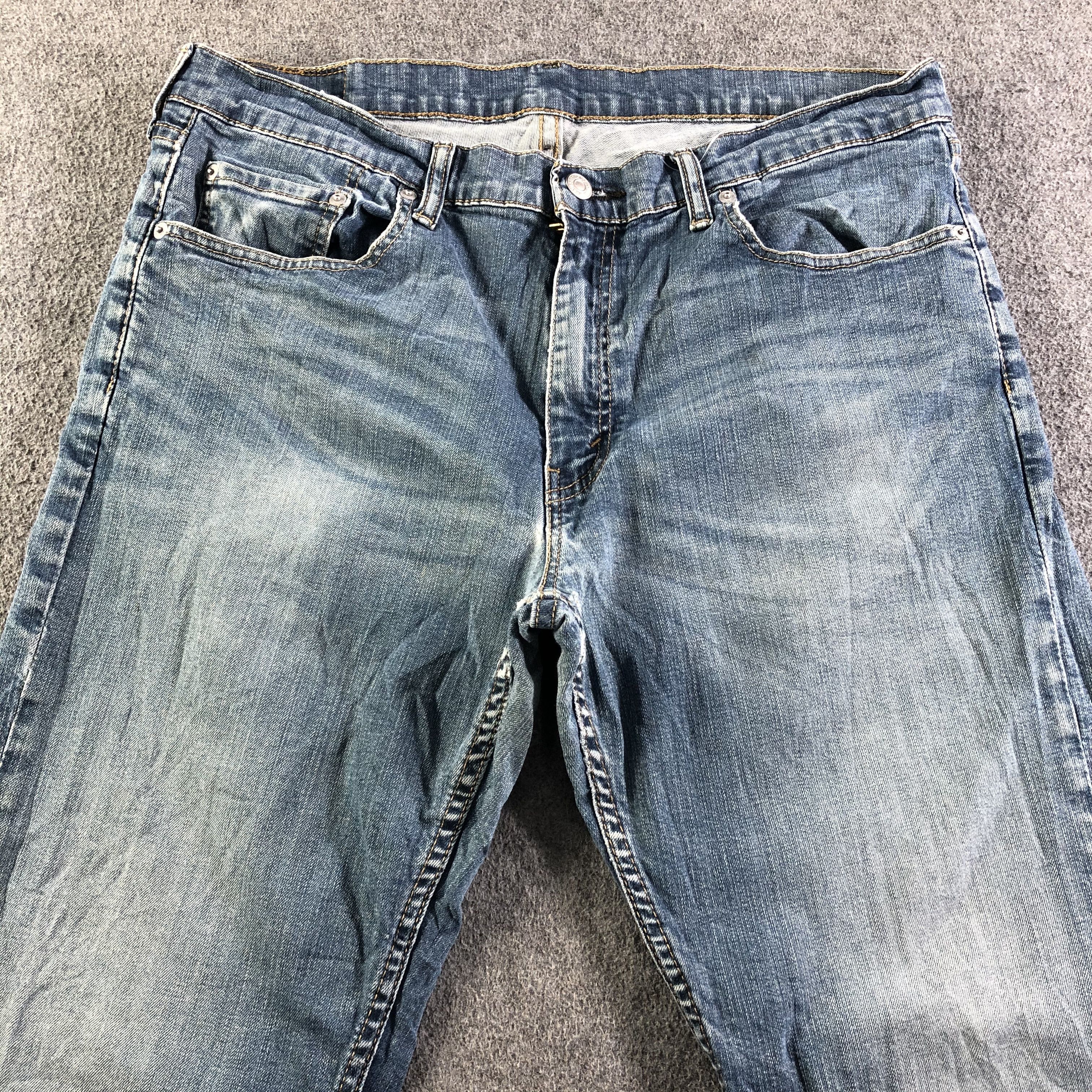Levi's Vintage Blue Wash Levis 559 Jeans-J4199 Size US 36 / EU 52 - 3 Thumbnail