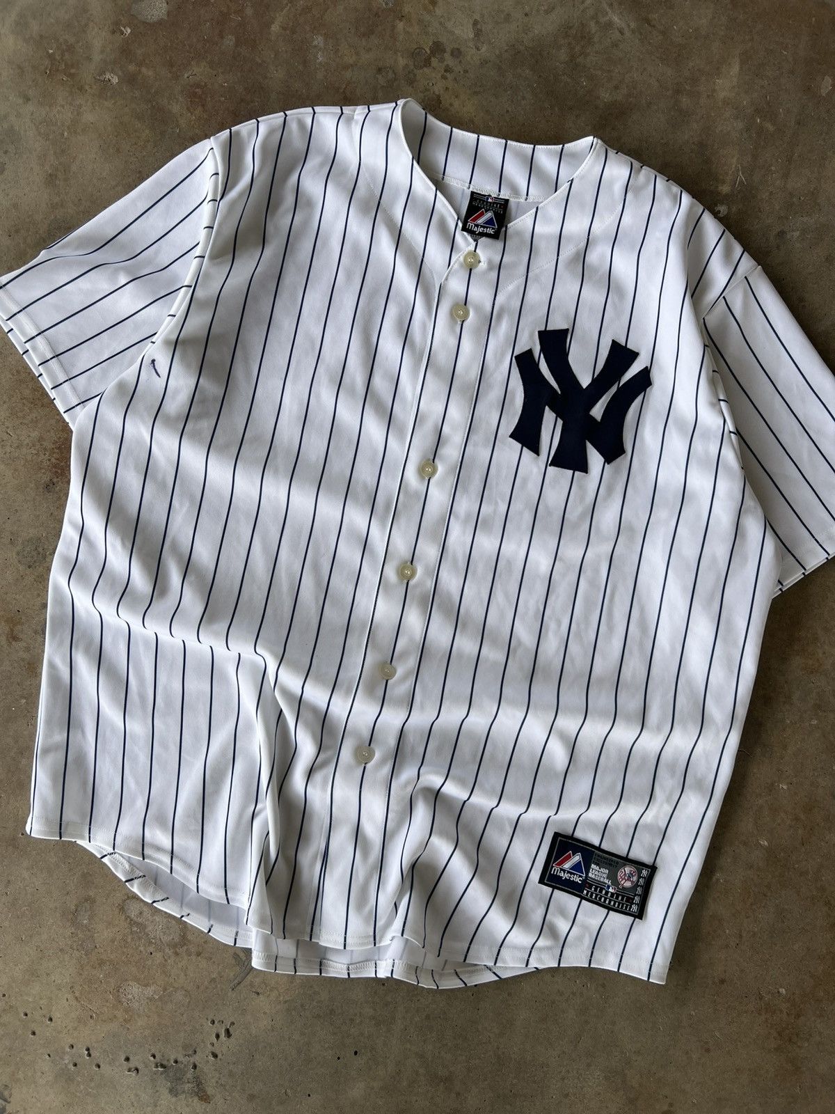 Vintage Vintage MLB New York Yankees Jason Giambi Baseball Jersey Size US XL / EU 56 / 4 - 1 Thumbnail