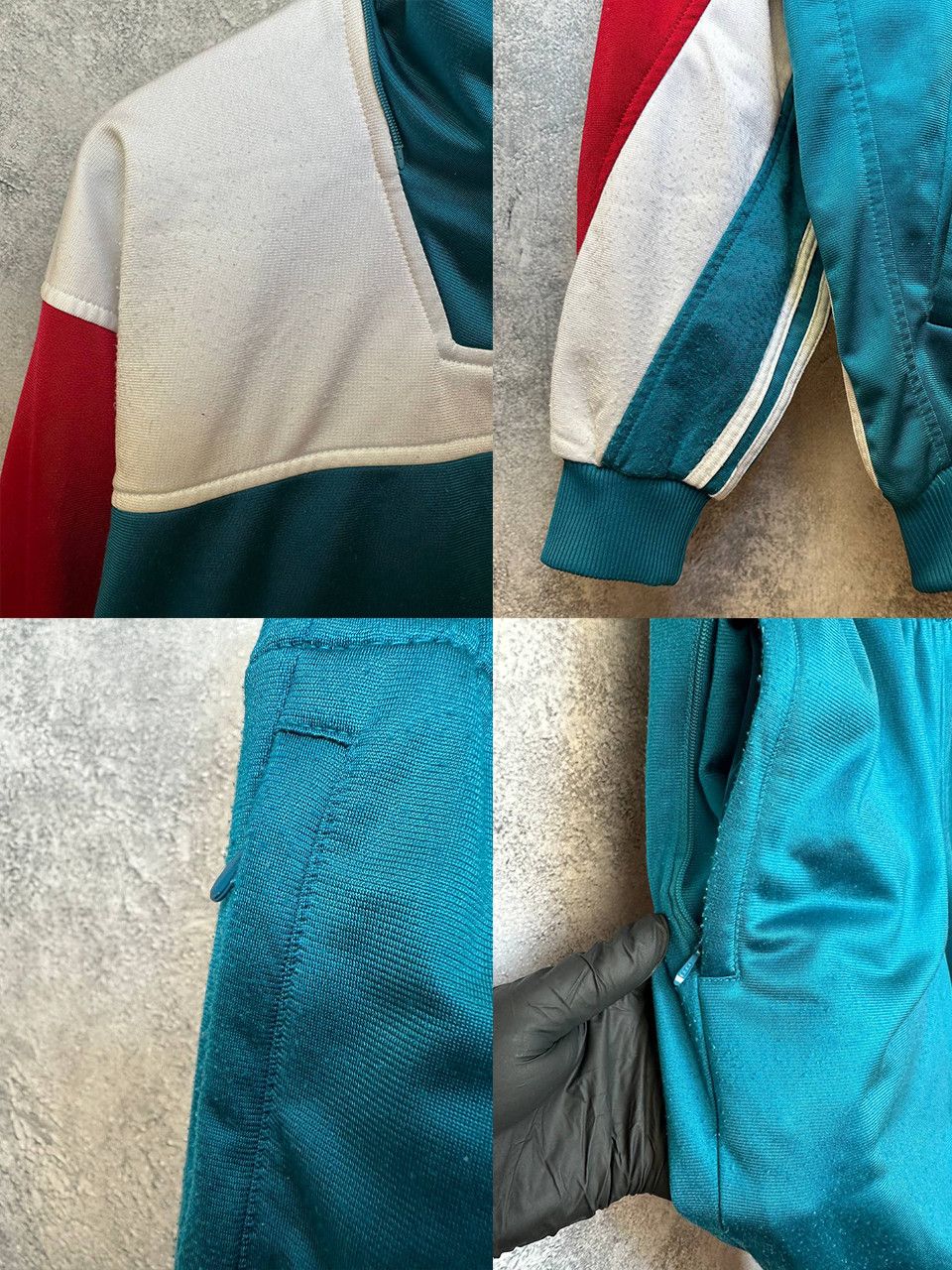 Adidas Vintage Adidas TrackSuit Jacket + Pants Retro 80s-90s Size US M / EU 48-50 / 2 - 22 Thumbnail