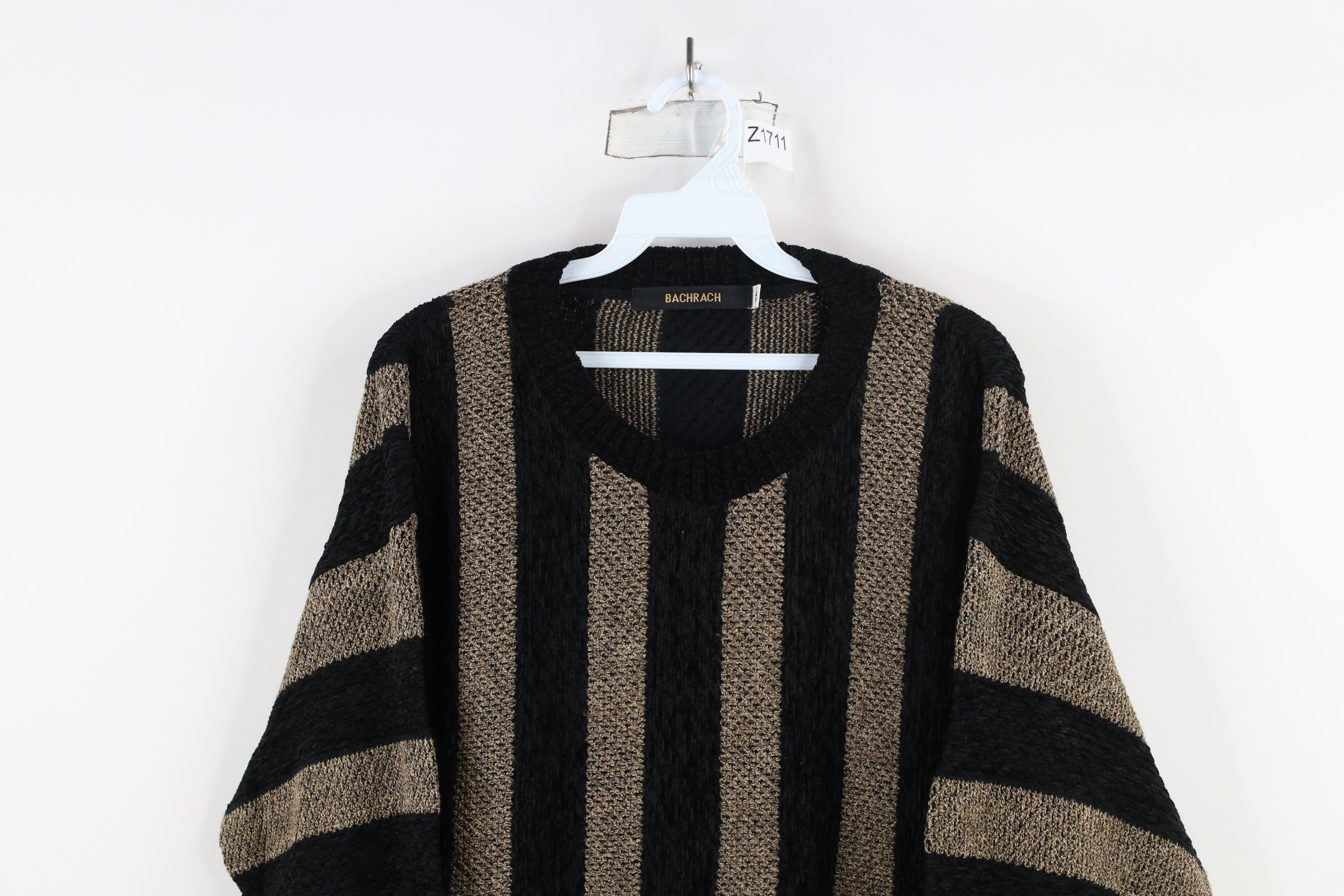 Vintage Vintage 90s Streetwear Textured Knit Crewneck Sweater US Size US XL / EU 56 / 4 - 2 Thumbnail