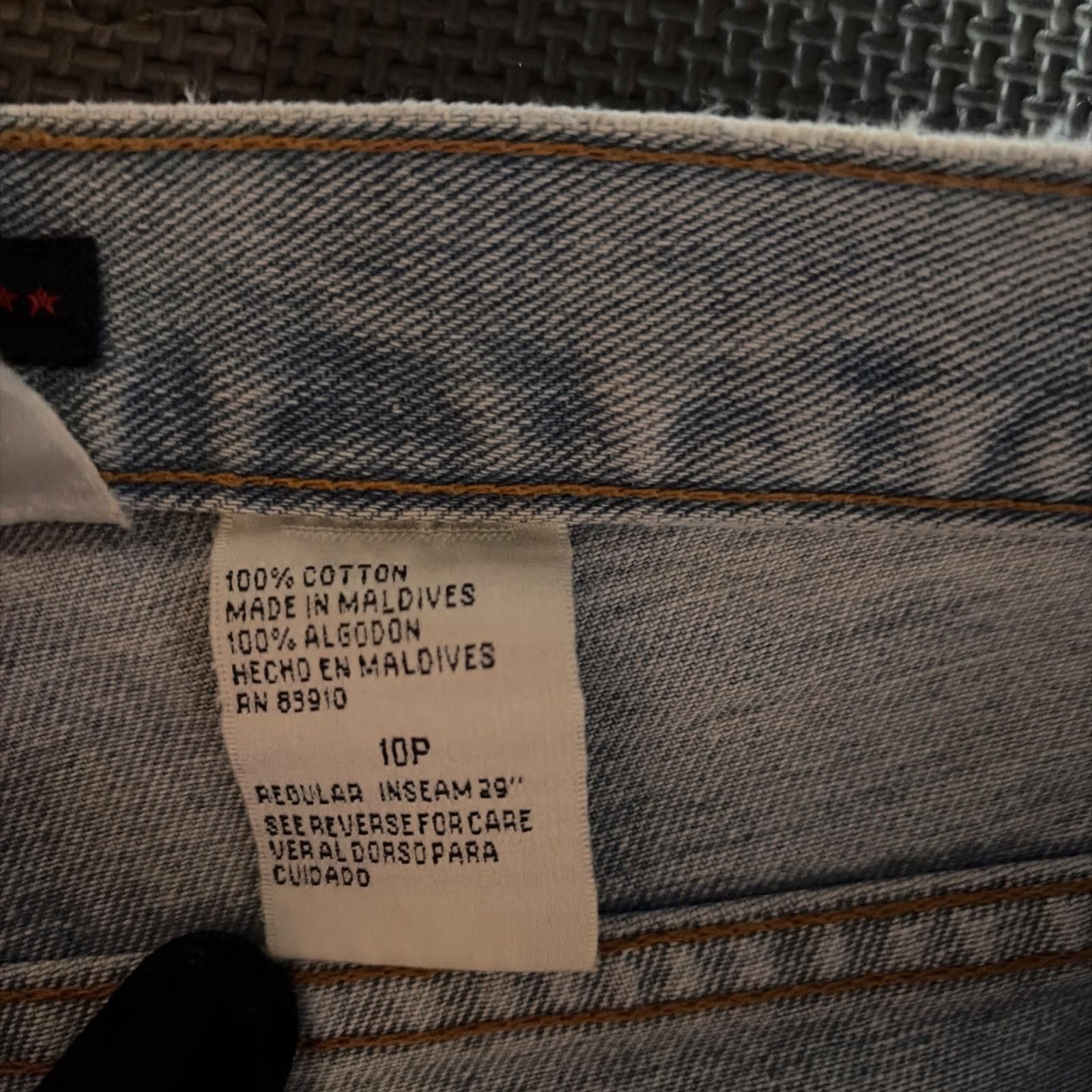 Bill Blass VINTAGE Bill Bass Blue Jeans High Waist Easy Fit Retro 90s Size 32" / US 10 / IT 46 - 3 Thumbnail