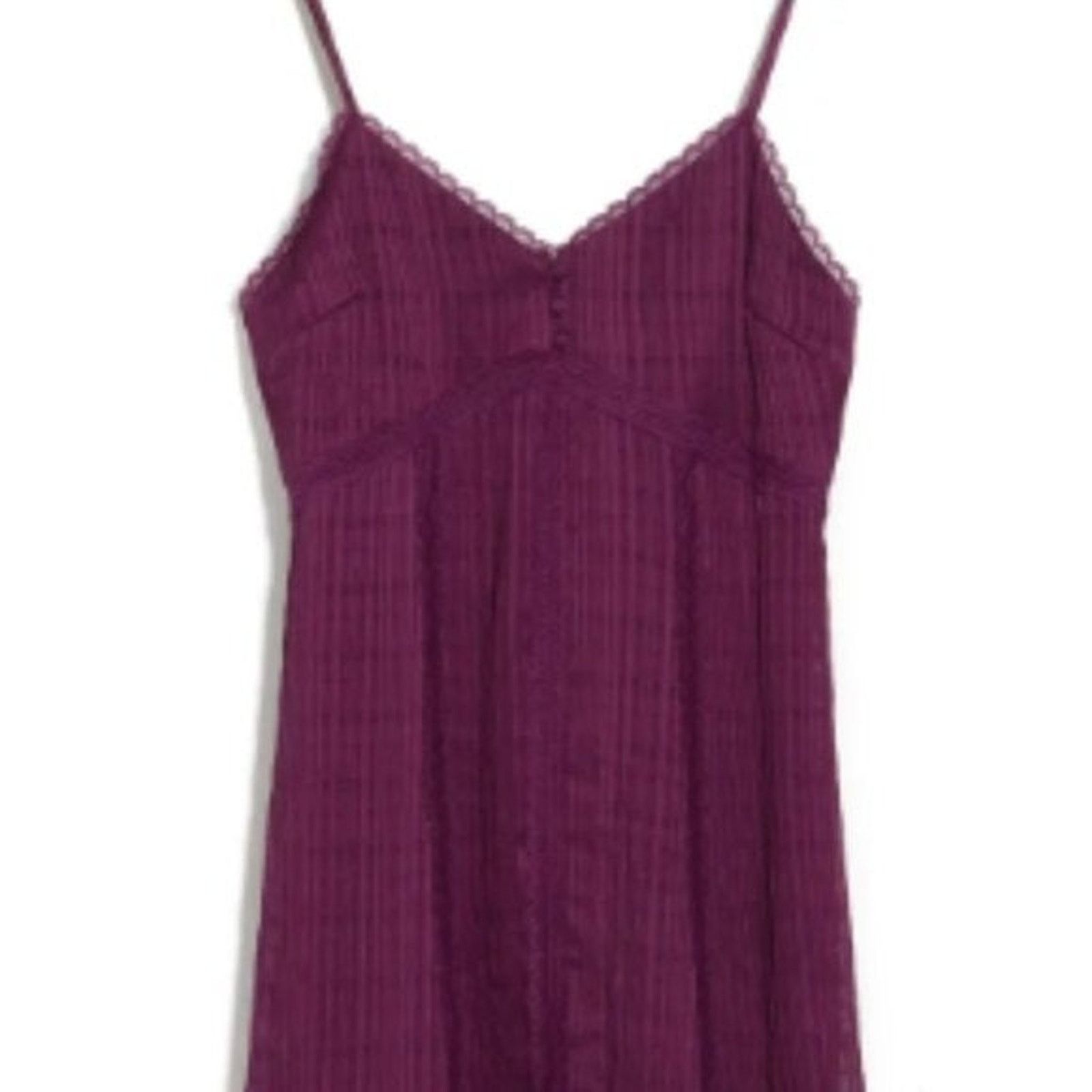 Alice + Olivia Alice + Olivia burgundy babydoll dress Size M / US 6-8 / IT 42-44 - 3 Thumbnail