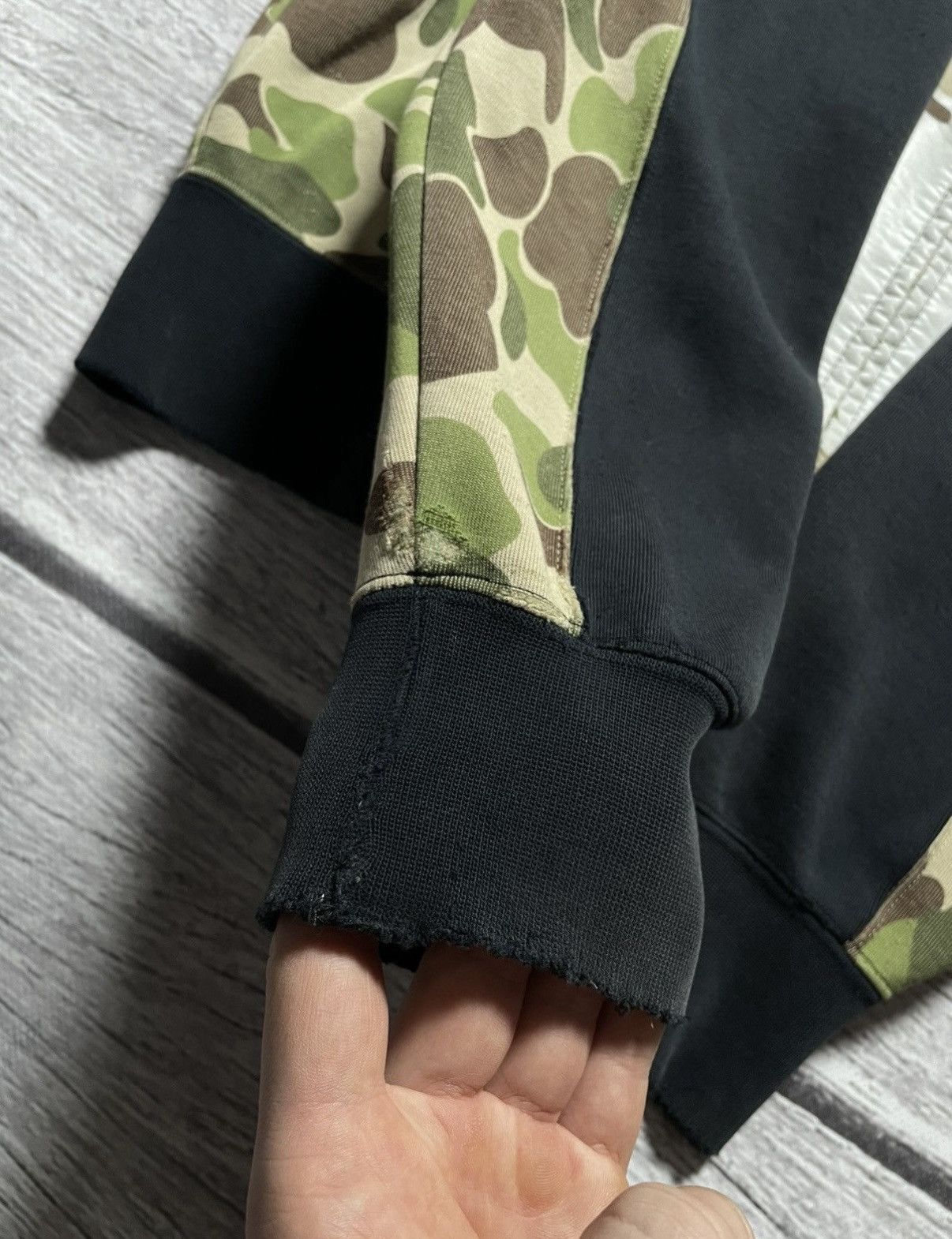 Bape × Puma Bape x Puma collab black and green camo hoodie Size US S / EU 44-46 / 1 - 5 Thumbnail