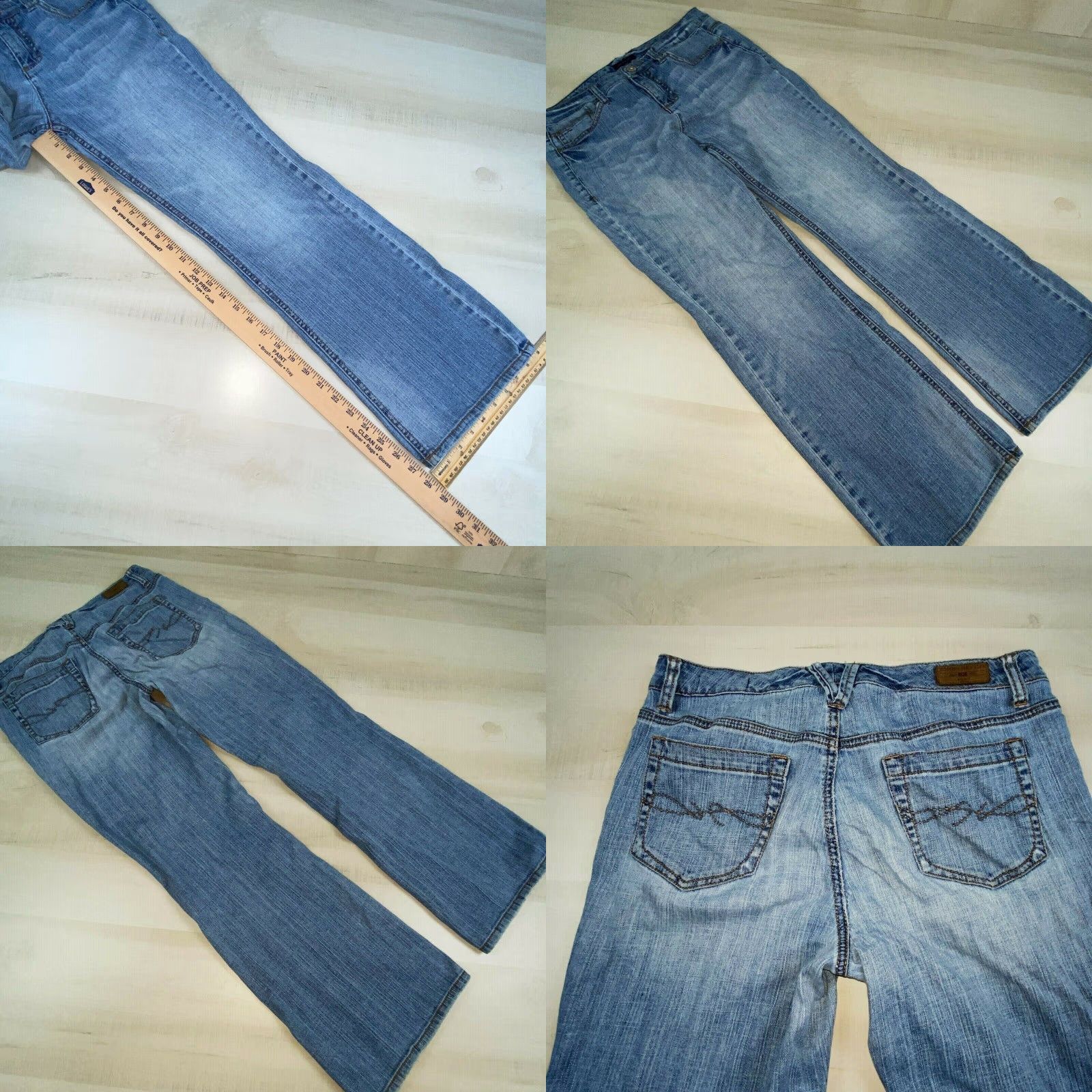 Tommy Hilfiger Tommy Hilfiger Women's Bootcut Jeans Blue Size 8 30x27.5 Classic Rise Cotton Blend Size 30" / US 8 / IT 44 - 8 Thumbnail