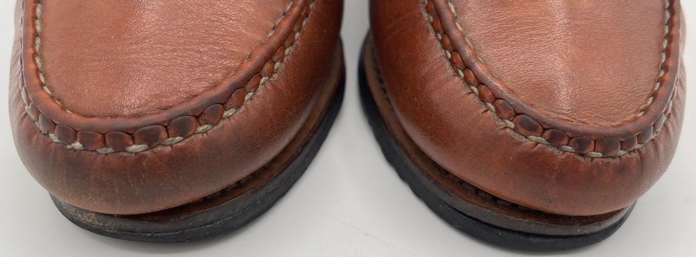Allen Edmonds Allen Edmonds NASHUA Loafers Size 8.5E Tassel Brown Leather Size US 8.5 / EU 41-42 - 2 Thumbnail