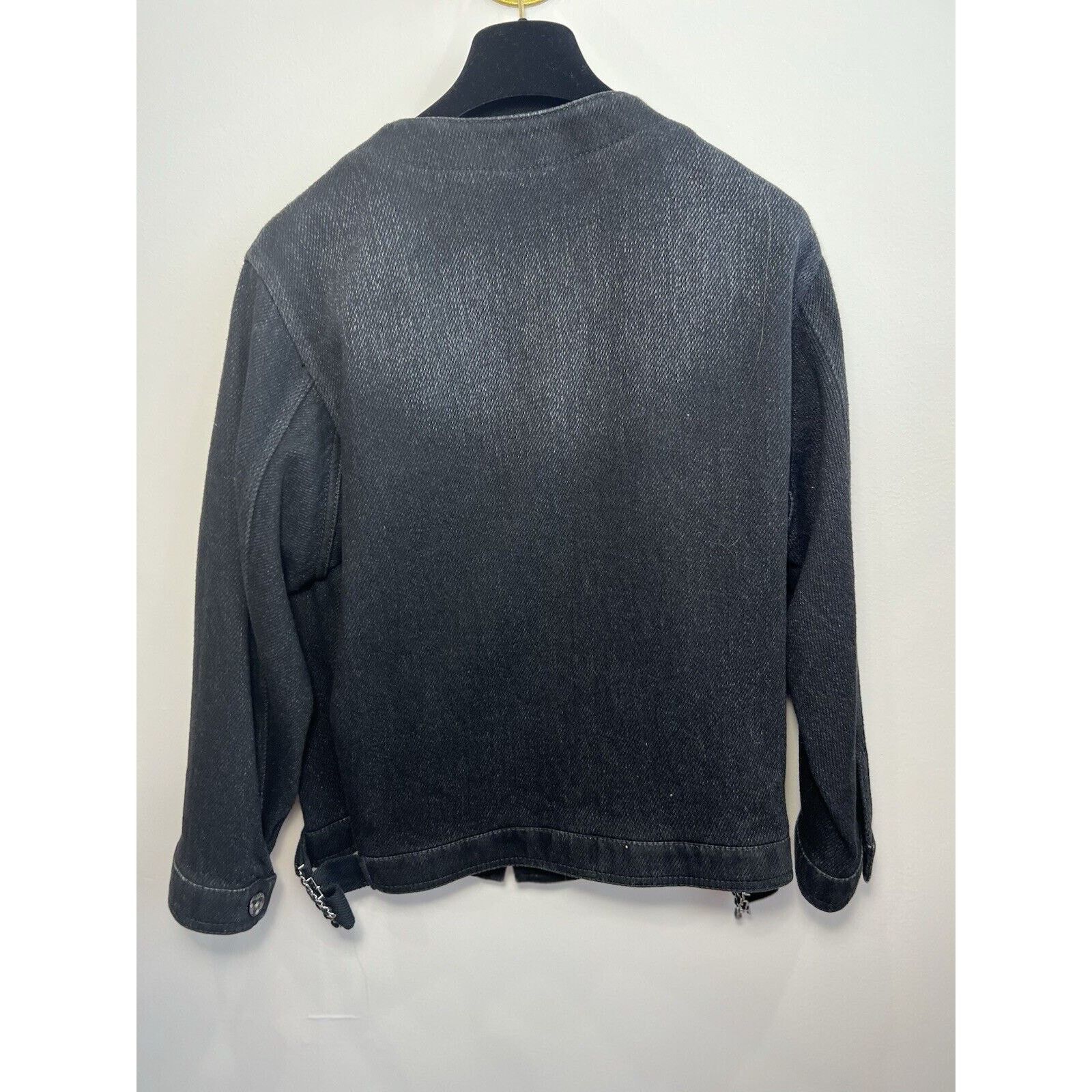 Chanel Chanel size 34 in Denim jean jacket Veste Noire Size S / US 4 / IT 40 - 5 Thumbnail