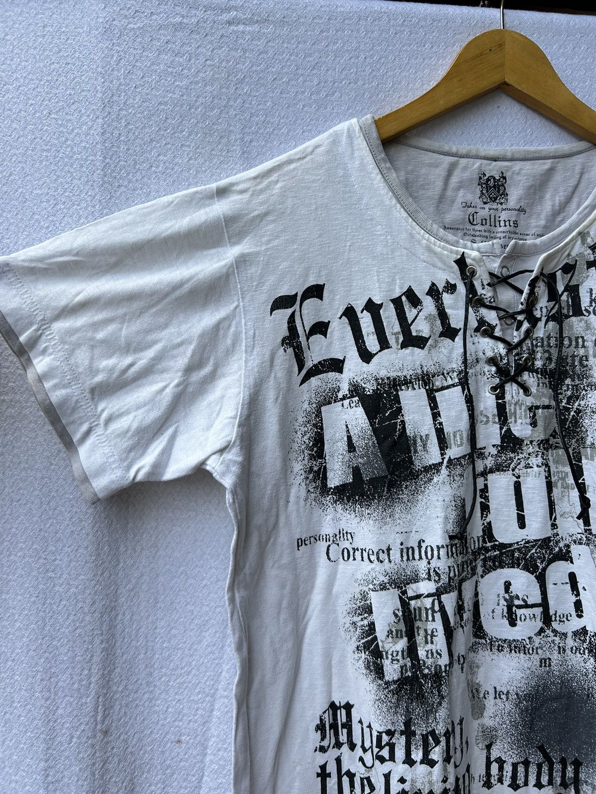 Hysteric Glamour Collins poem laces ifsixwasnine punk style Size US L / EU 52-54 / 3 - 5 Thumbnail