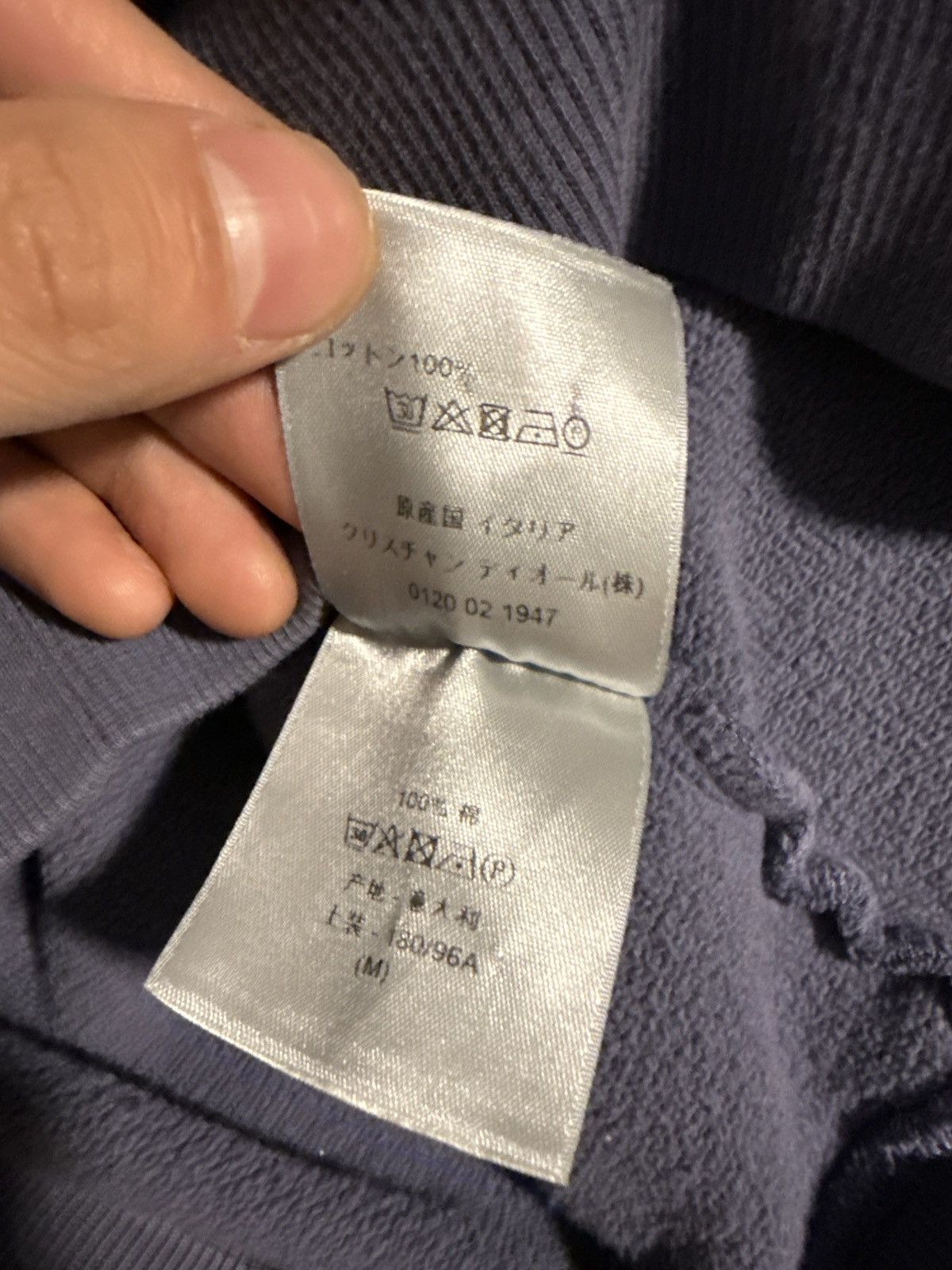 Dior Dior purple cd hoodie Size US M / EU 48-50 / 2 - 5 Thumbnail