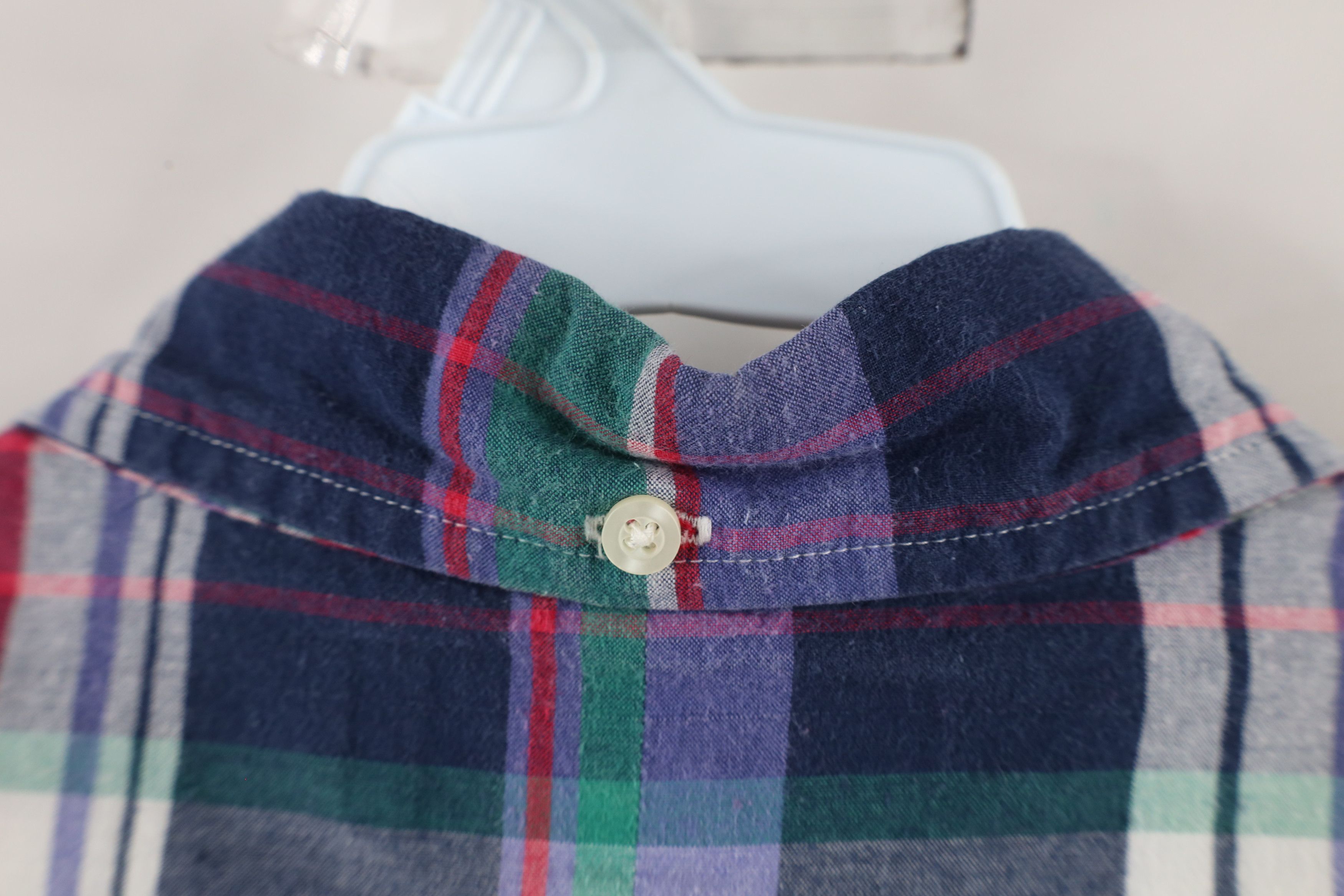Ralph Lauren × Vintage Vintage 90s Ralph Lauren Short Sleeve Collared Button Shirt Size US XL / EU 56 / 4 - 7 Thumbnail
