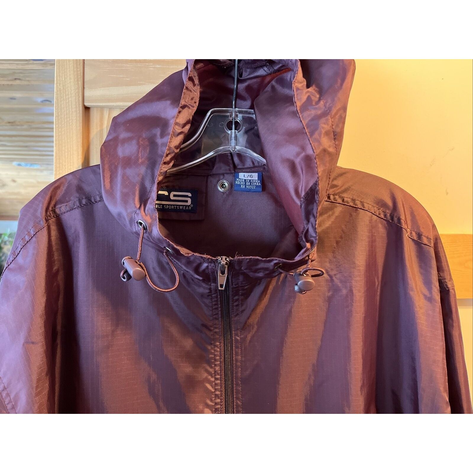 Other Crable Sportswear Montana Griz Men’s Large Nylon Rain Jacket Size US L / EU 52-54 / 3 - 5 Thumbnail