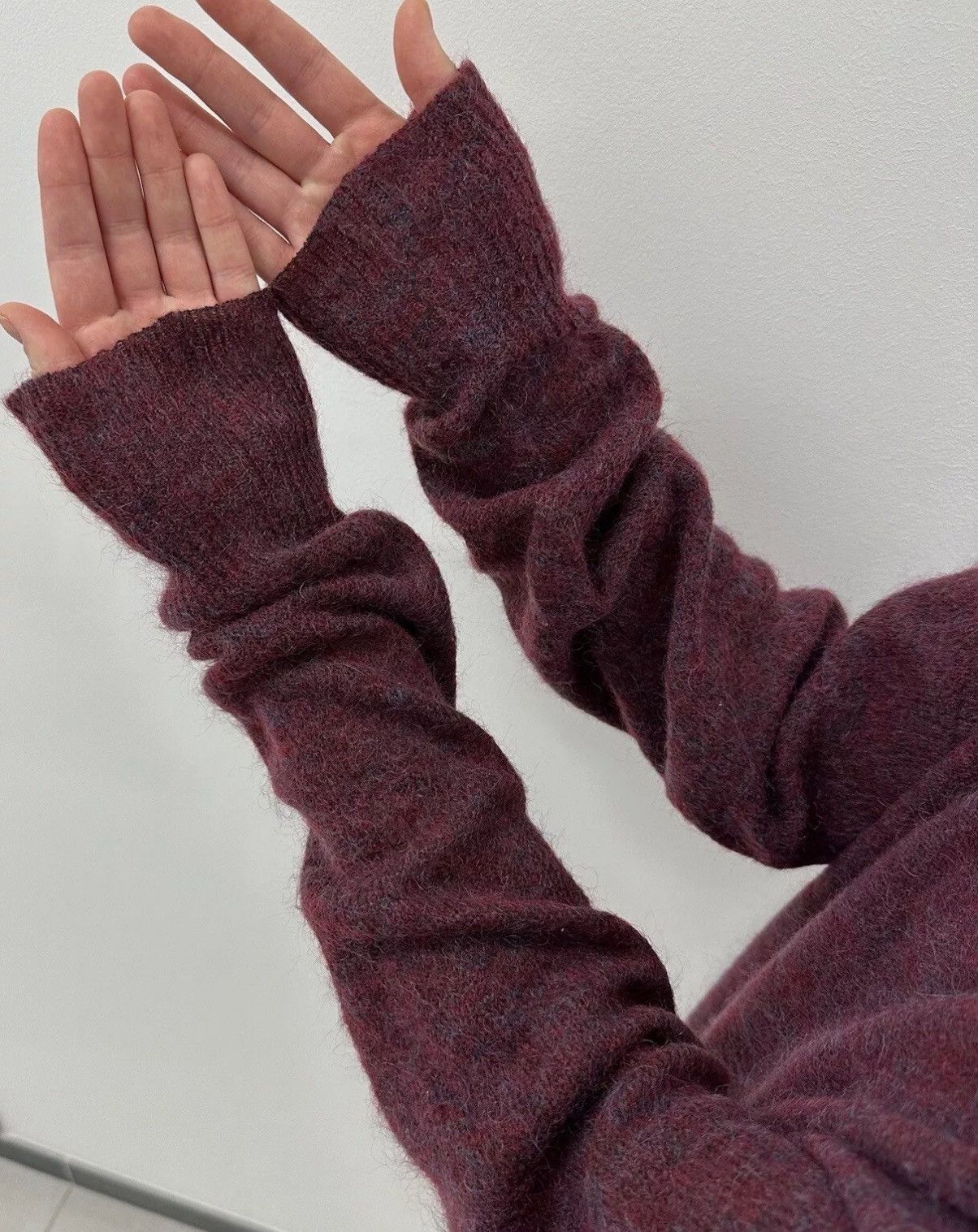 Acne Studios ACNE Wham Mohair Knit Wool Blend Sweater Dress Size S Size S / US 4 / IT 40 - 10 Thumbnail