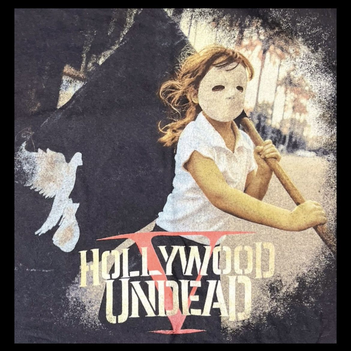 Other Hollywood Undead V Tour Graphic Tee Large Black Band T-Shirt Size US L / EU 52-54 / 3 - 1 Thumbnail