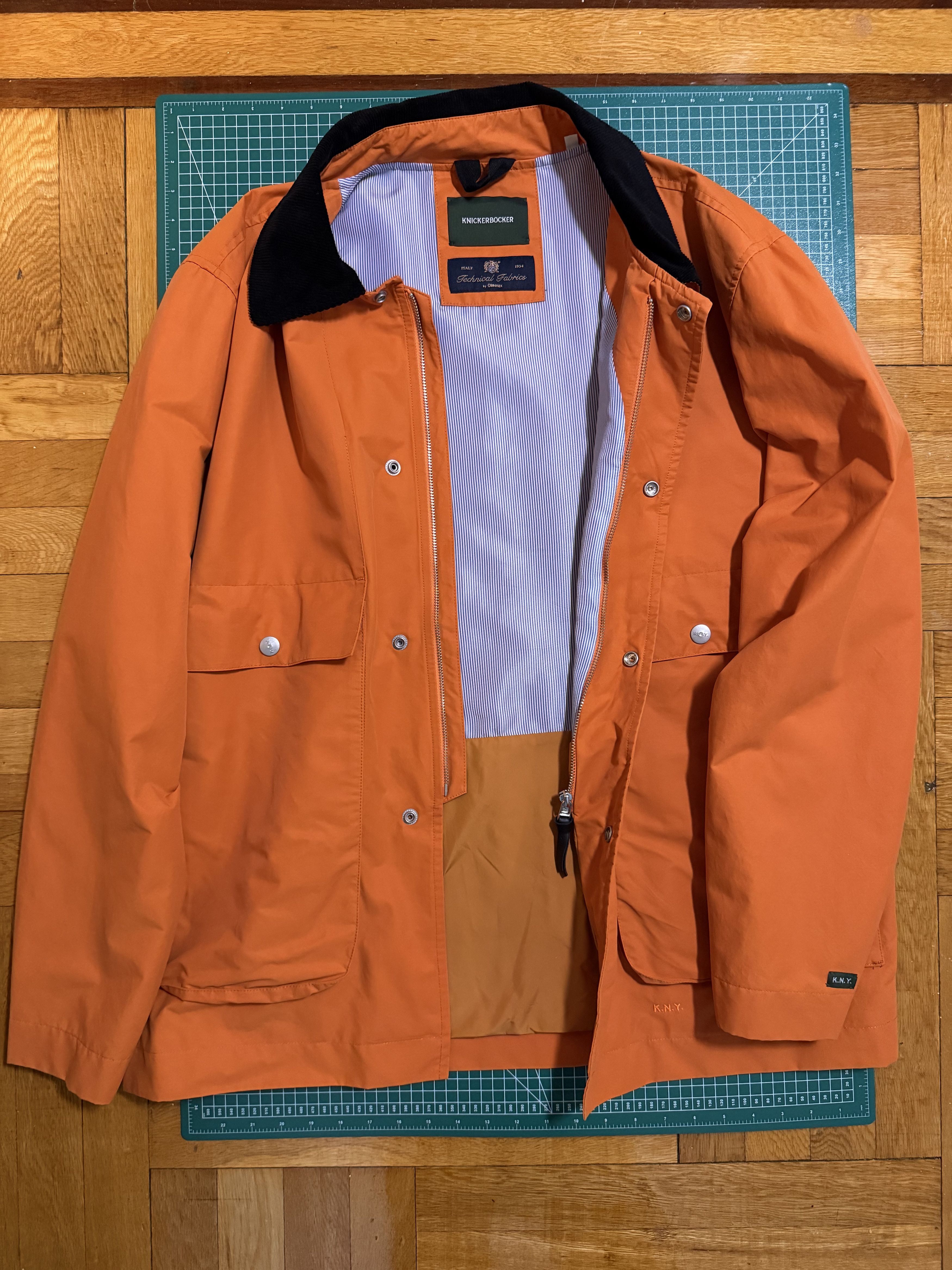 Knickerbocker Mfg Co Orange Knickerbocker NYC Cumbria Coat Size US XL / EU 56 / 4 - 4 Thumbnail