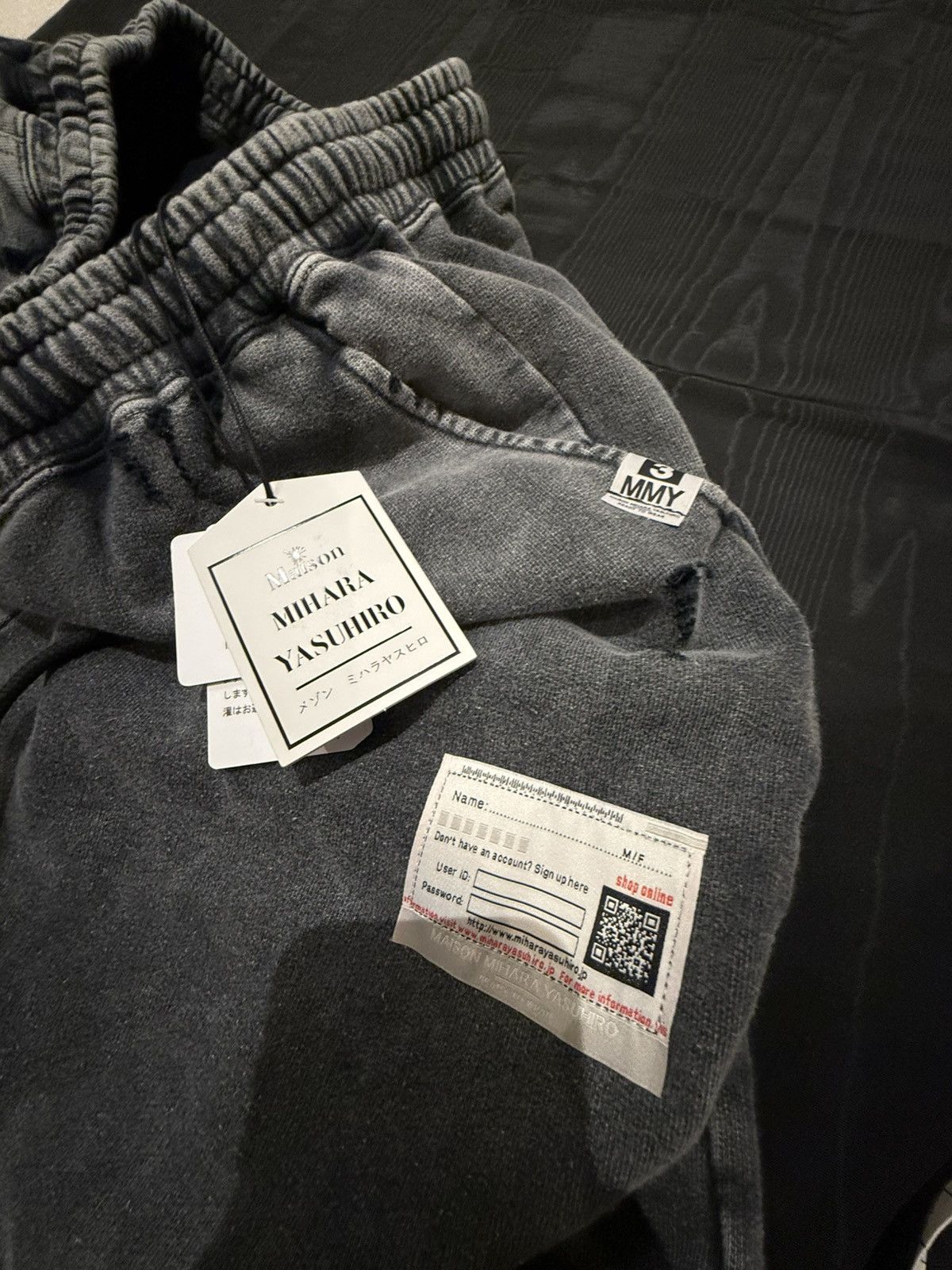 Maison MIHARA YASUHIRO Maison Mihara Yasuhiro distresses sweatpants joggers 50 BNWT Size US 34 / EU 50 - 21 Thumbnail