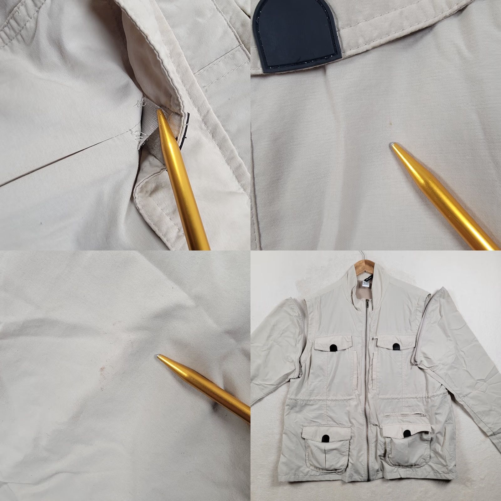 Eddie Bauer VINTAGE Eddie Bauer Magellan Jacket/ Vest 2XL Chore Outdoor Utility Jacket Brown 2XL Full Zip Pockets Mens Size US XXL / EU 58 / 5 - 8 Thumbnail