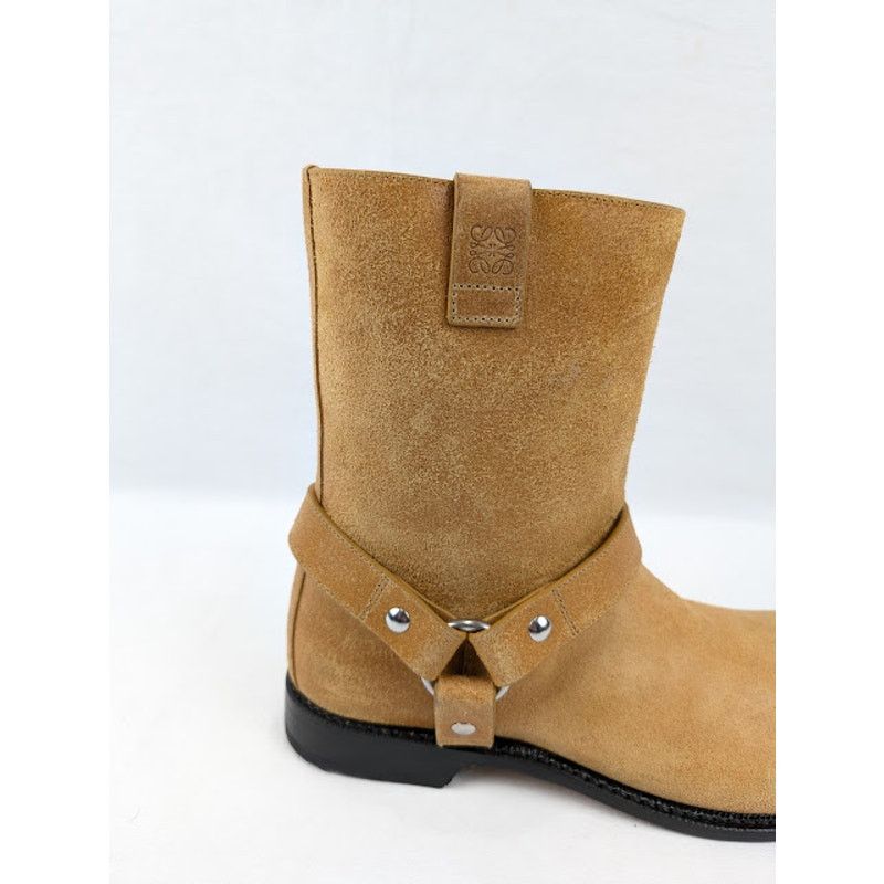 Loewe o1rshd1 Campo Biker Boots in Brown Size US 8 / EU 41 - 4 Thumbnail
