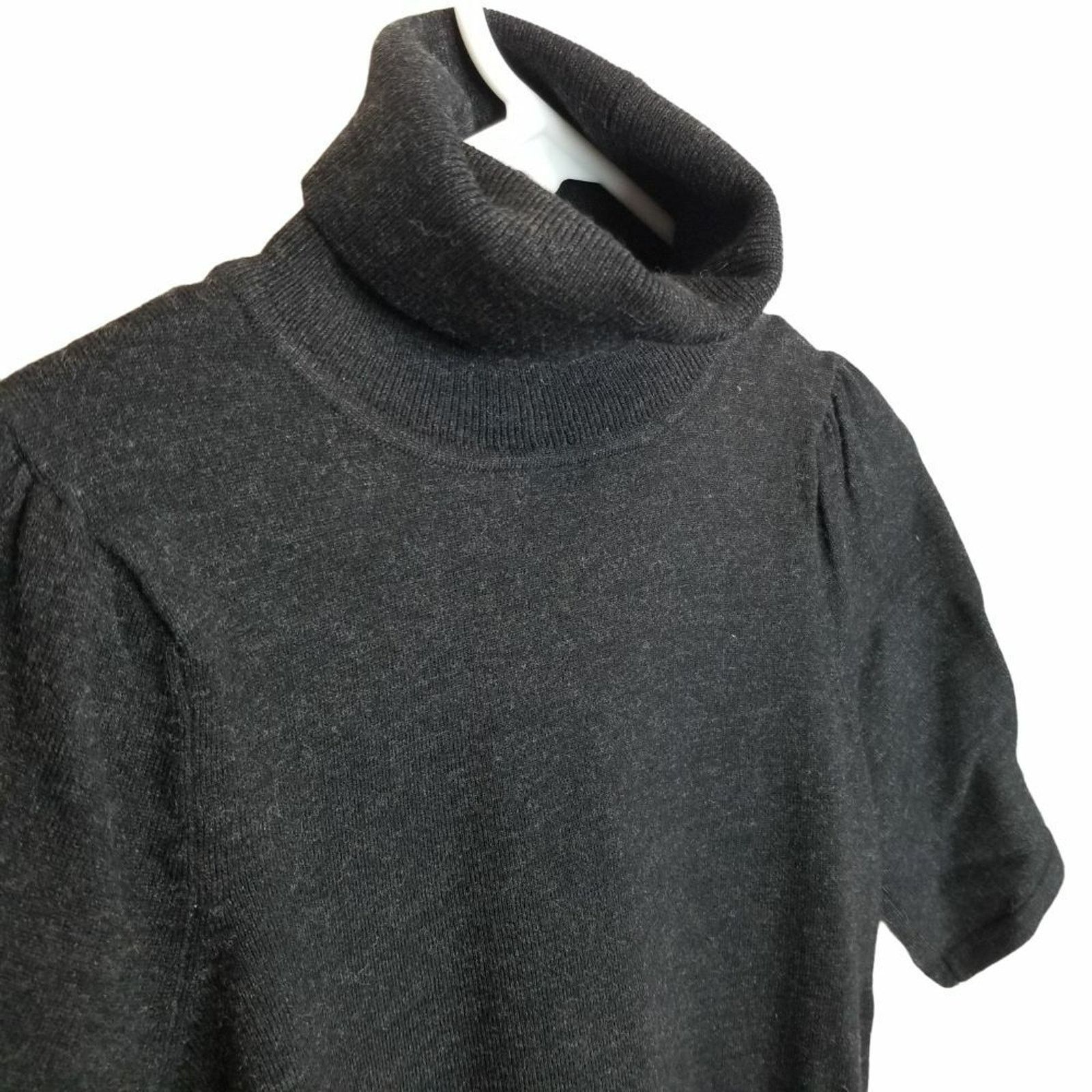 Karen Millen Karen Millen Womens Ribbed Turtleneck Sweater XS Whimsigoth Size XS / US 0-2 / IT 36-38 - 6 Thumbnail