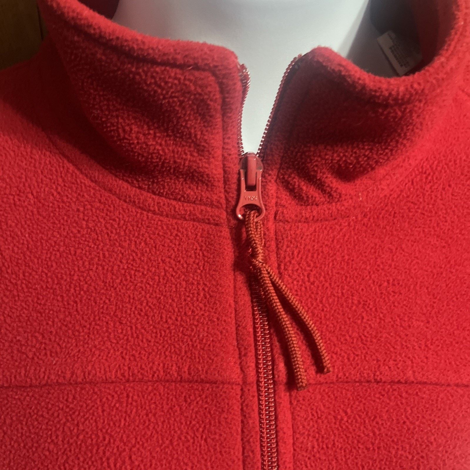Antigua Antigua Ohio State Buckeyes Jacket XL Red Fleece Pullover Size US XL / EU 56 / 4 - 3 Thumbnail