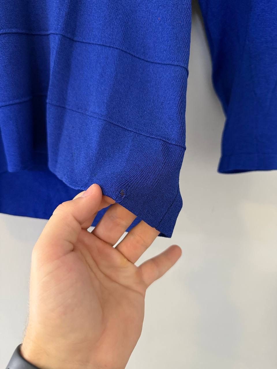 Miss Sixty Blouse Miss Sixty Avant-garde Blue JPG style long sleeve Size M / US 6-8 / IT 42-44 - 8 Thumbnail